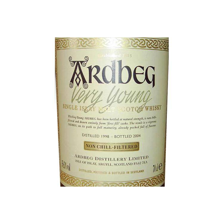 Ardbeg 1998 6 Years Single Malt Whisky 2