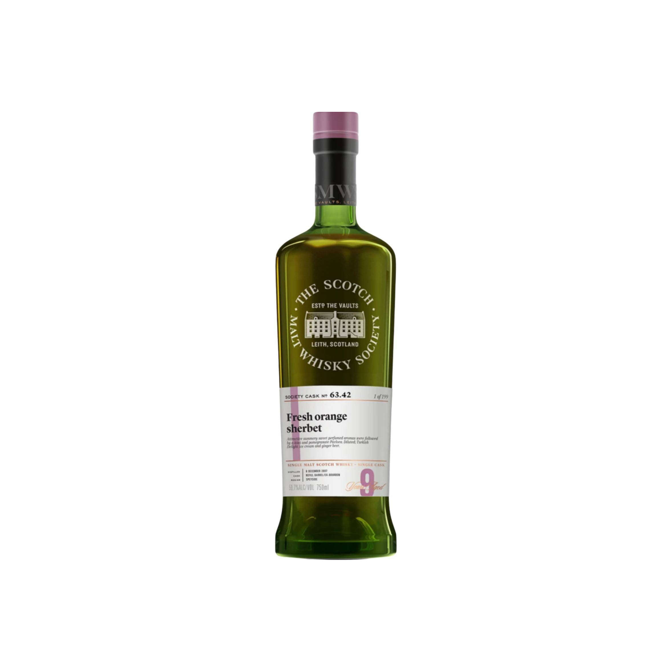 The Scotch Malt Whisky Society 2007 9 Years Single Malt Whisky