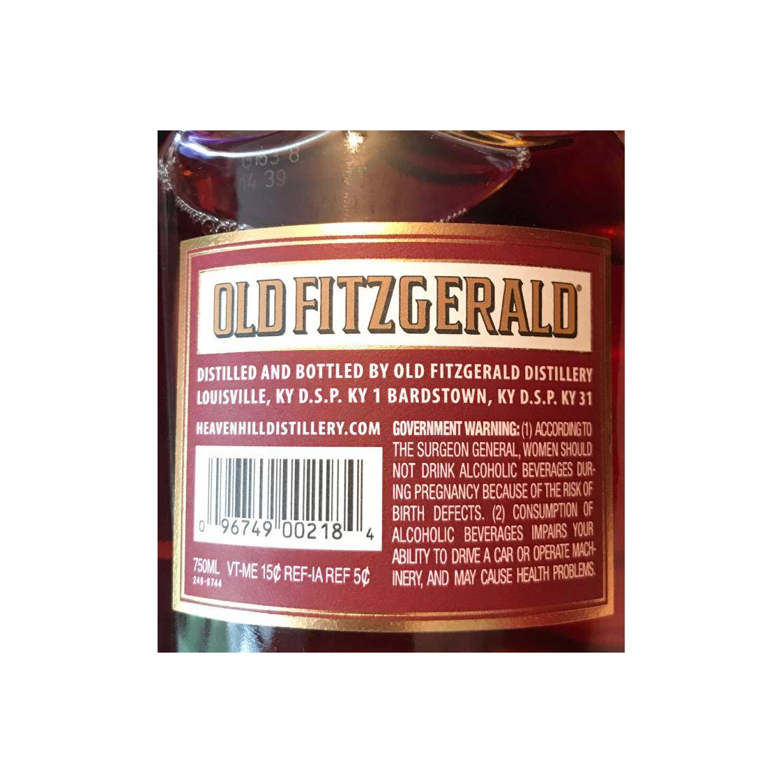 Old Fitzgerald 2003 14 Years Bourbon Whisky 2