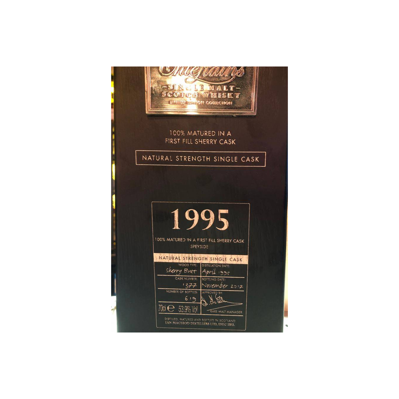 Ian Macleod 1995 22 Years Single Malt Whisky 2