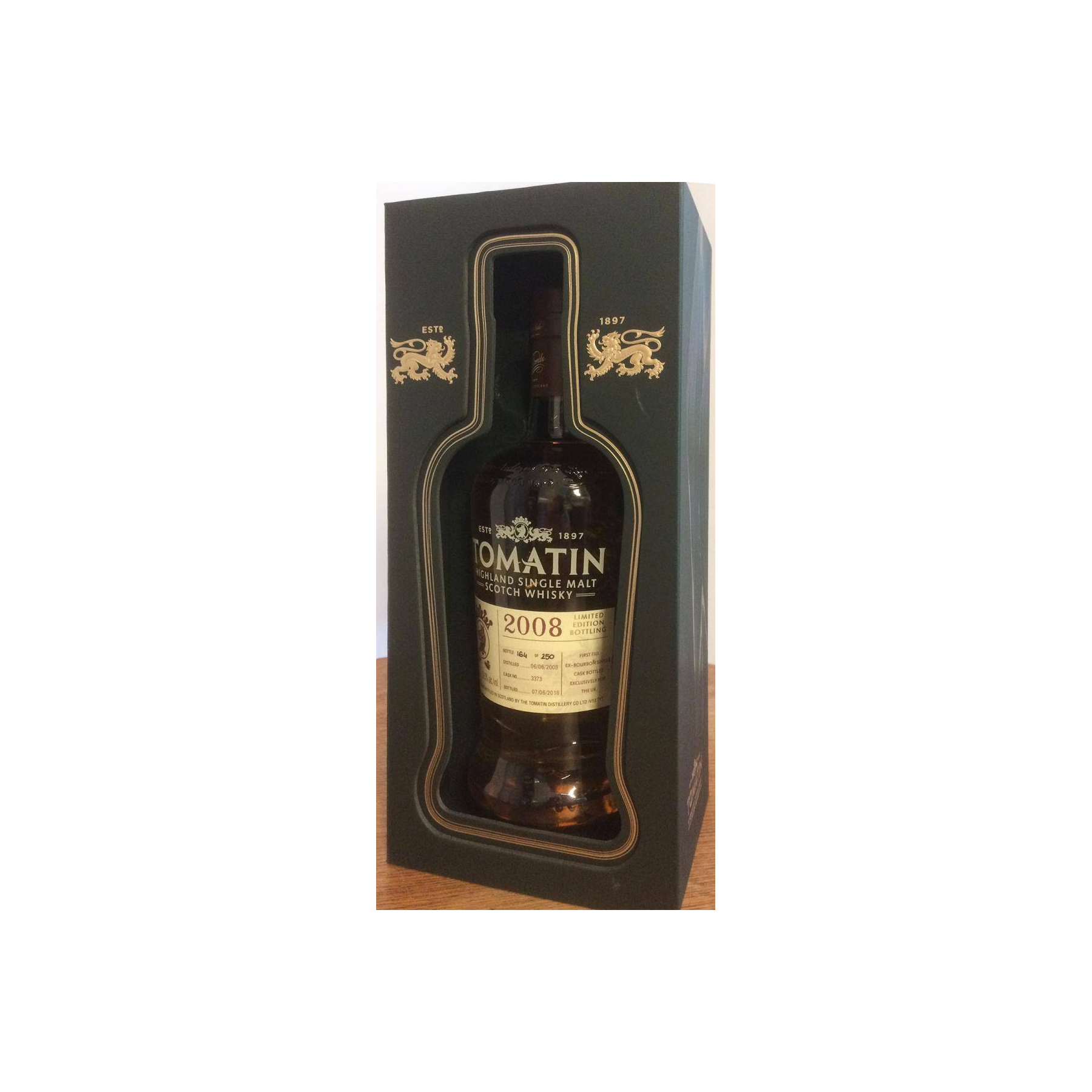 Tomatin Limited Edition 2008 10 Years Single Malt Whisky 3