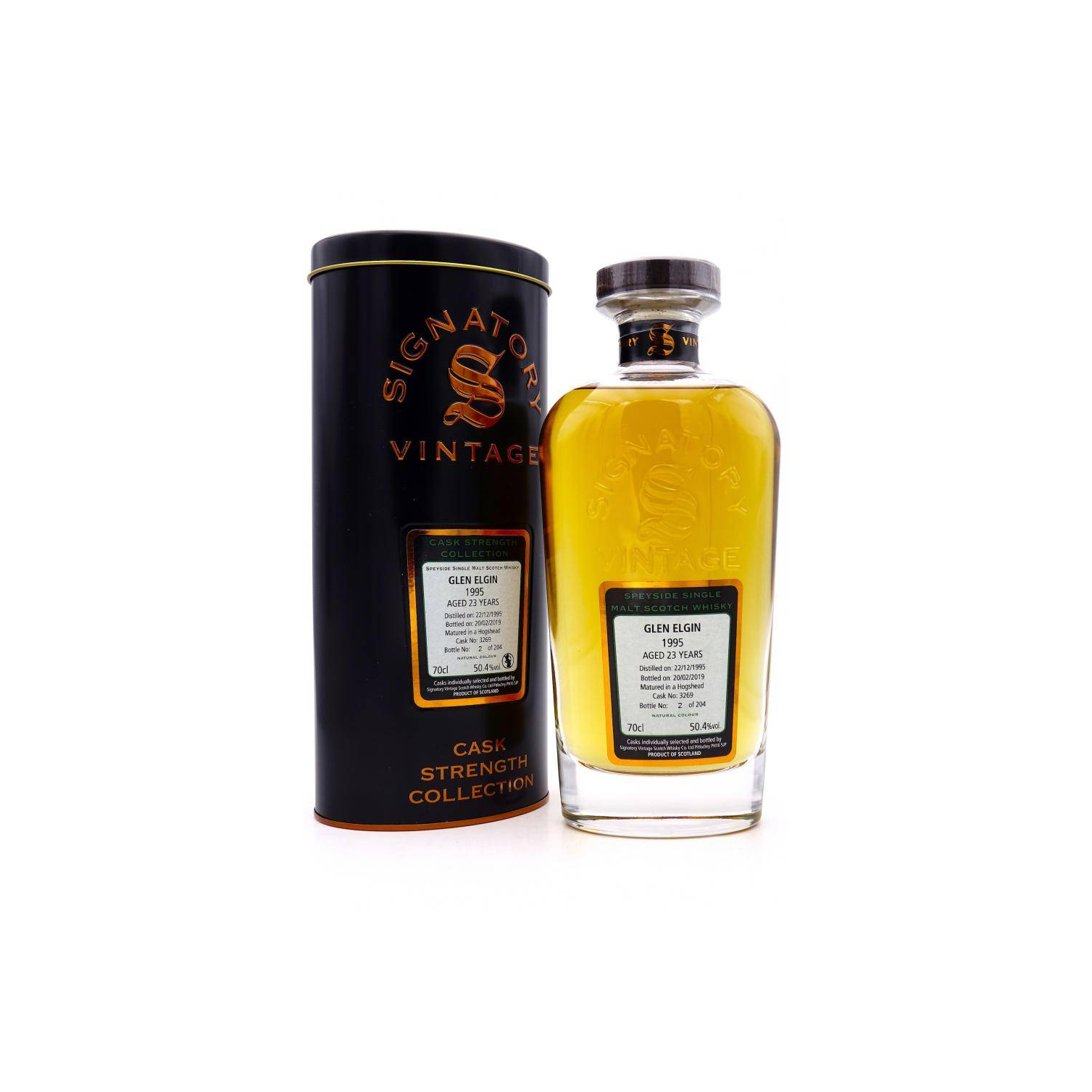 Glen Elgin Cask Strength Collection 1995 23 Years Single Malt Whisky 2