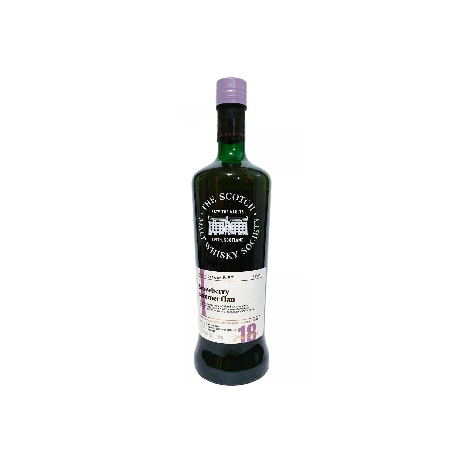 The Scotch Malt Whisky Society 1999 18 Years Single Malt Whisky