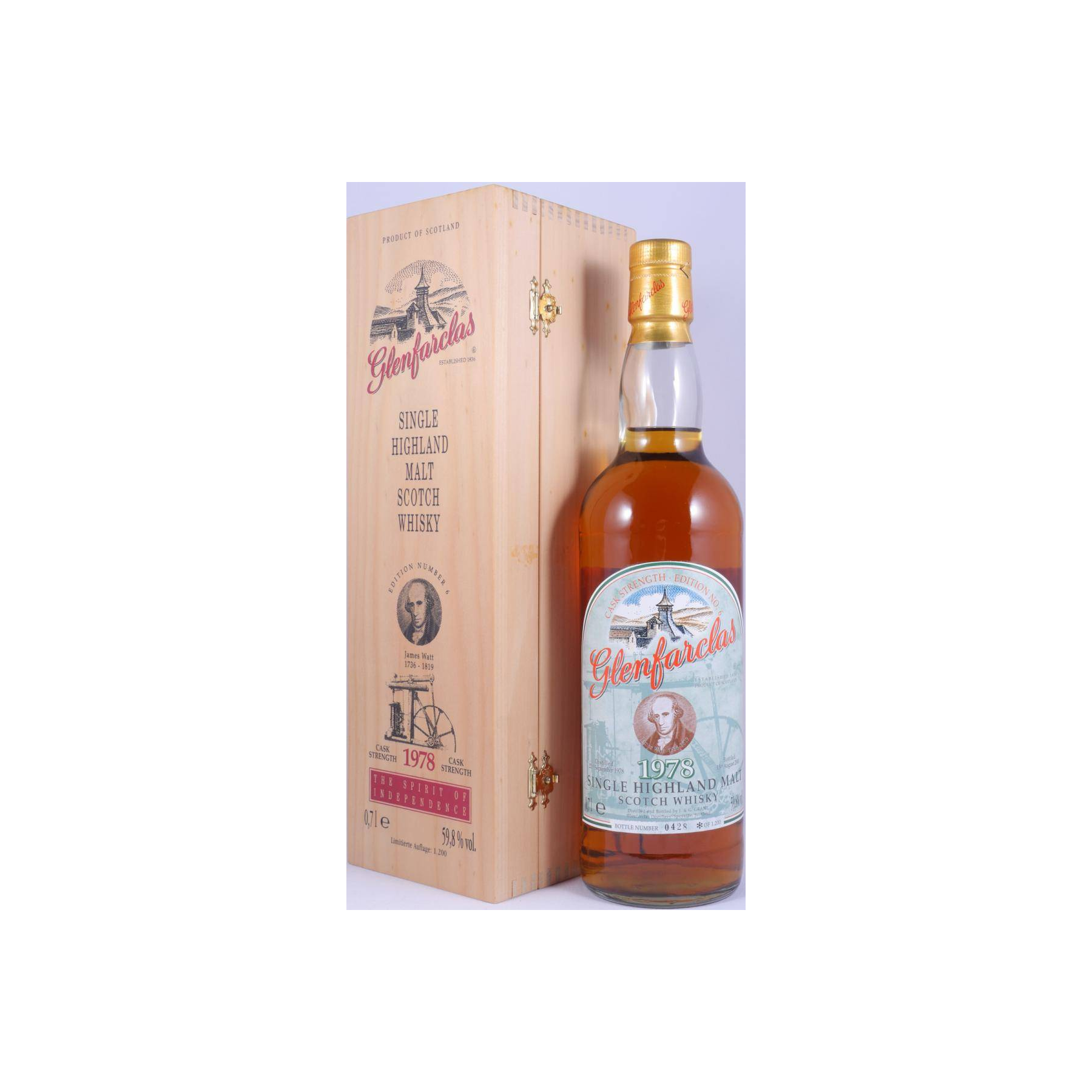 Glenfarclas 1978 21 Years Single Malt Whisky 2