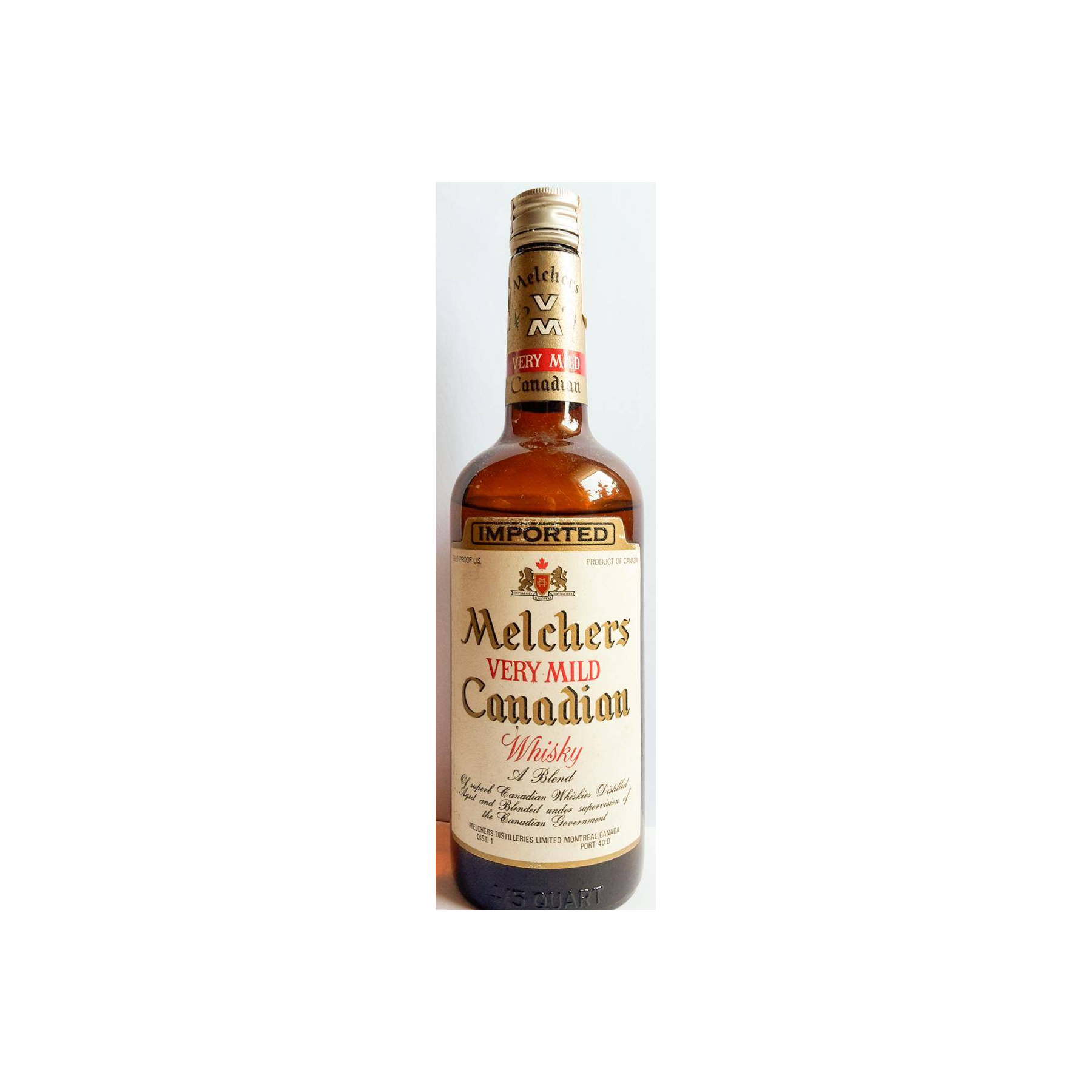 Melchers Very Mild Canadian Whisky
