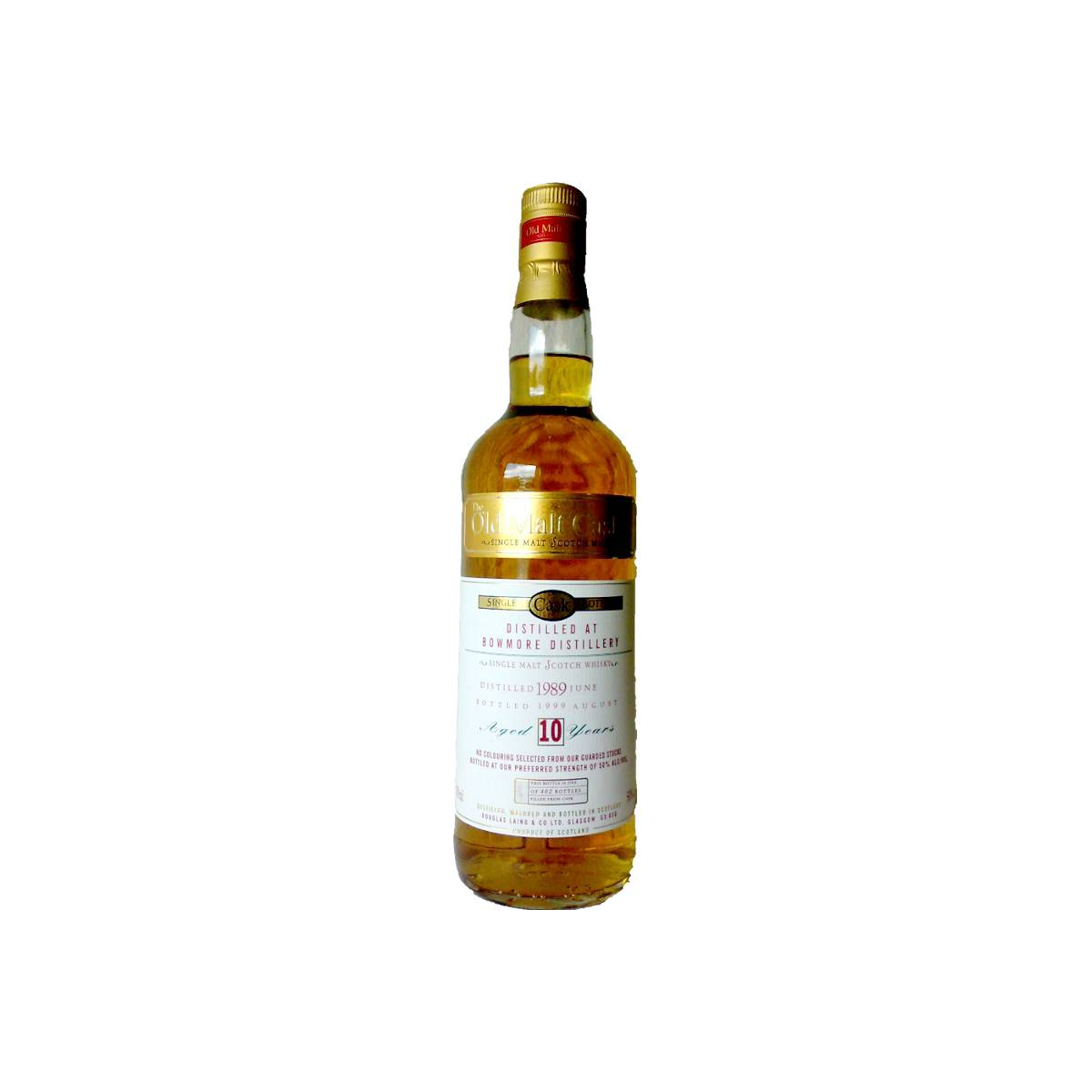 Bowmore Old Malt Cask 1989 10 Years Single Malt Whisky