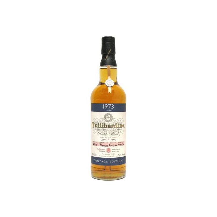 Tullibardine 1973 31 Years Single Malt Whisky