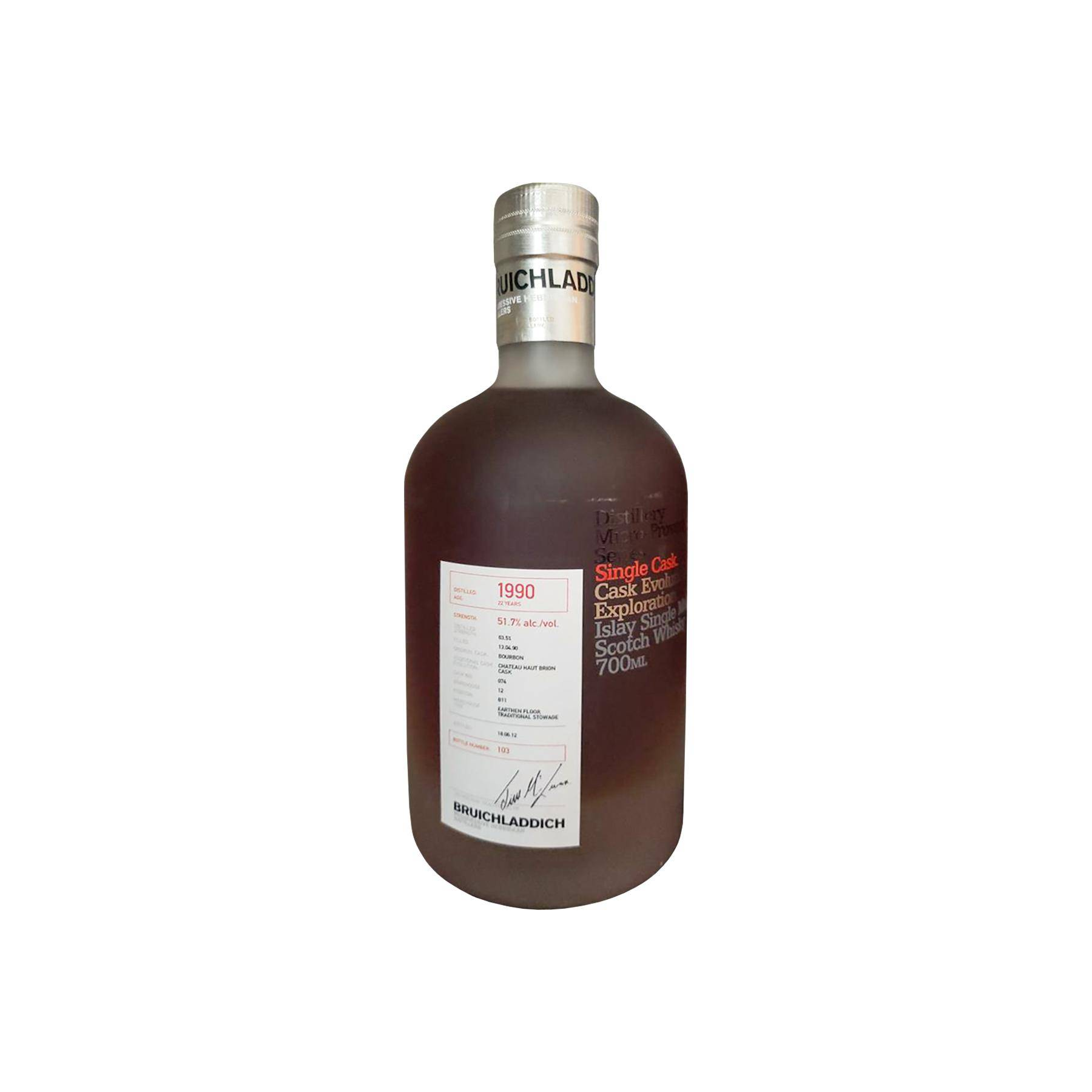 Bruichladdich 1990 22 Years Single Malt Whisky 2