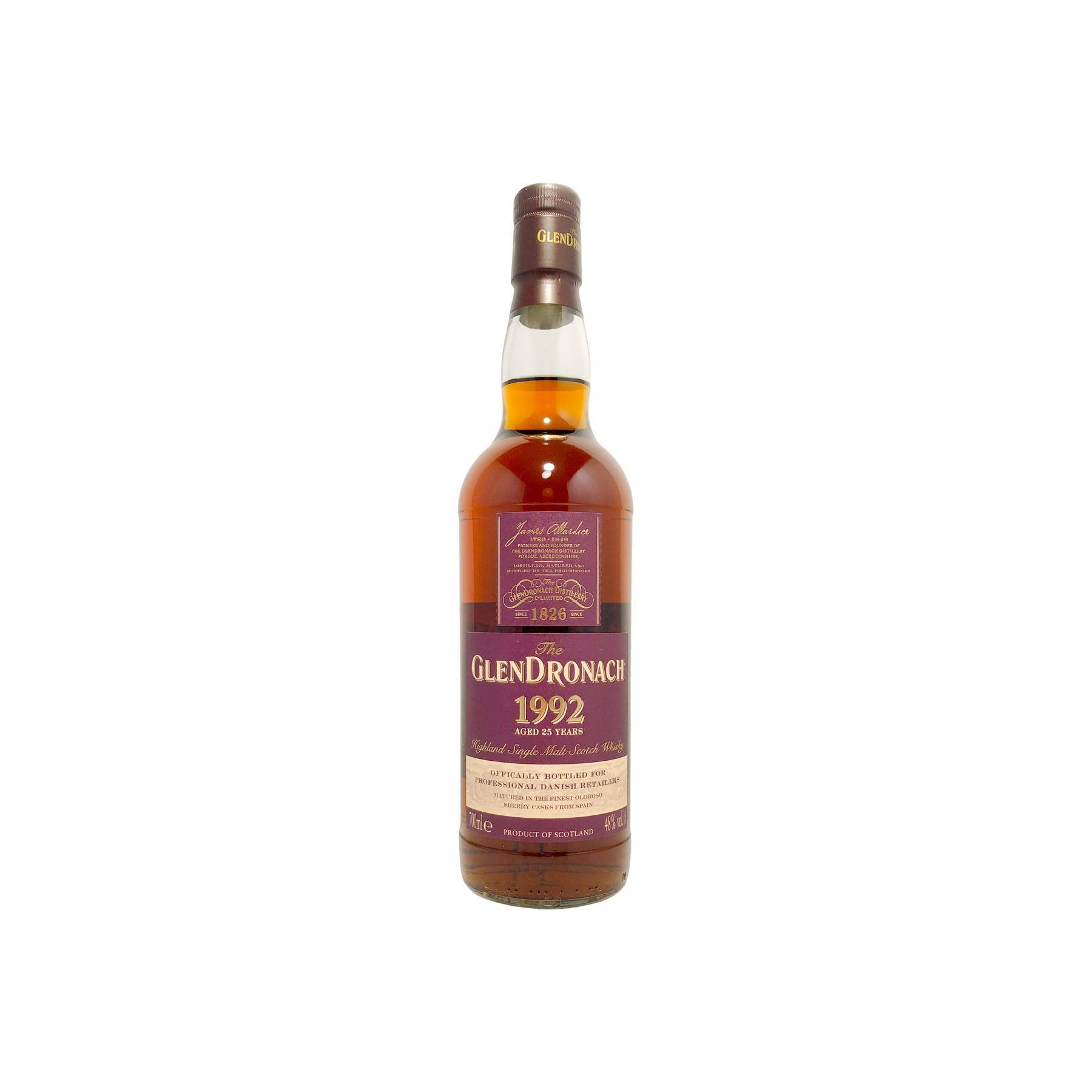 GlenDronach 1992 25 Years Single Malt Whisky