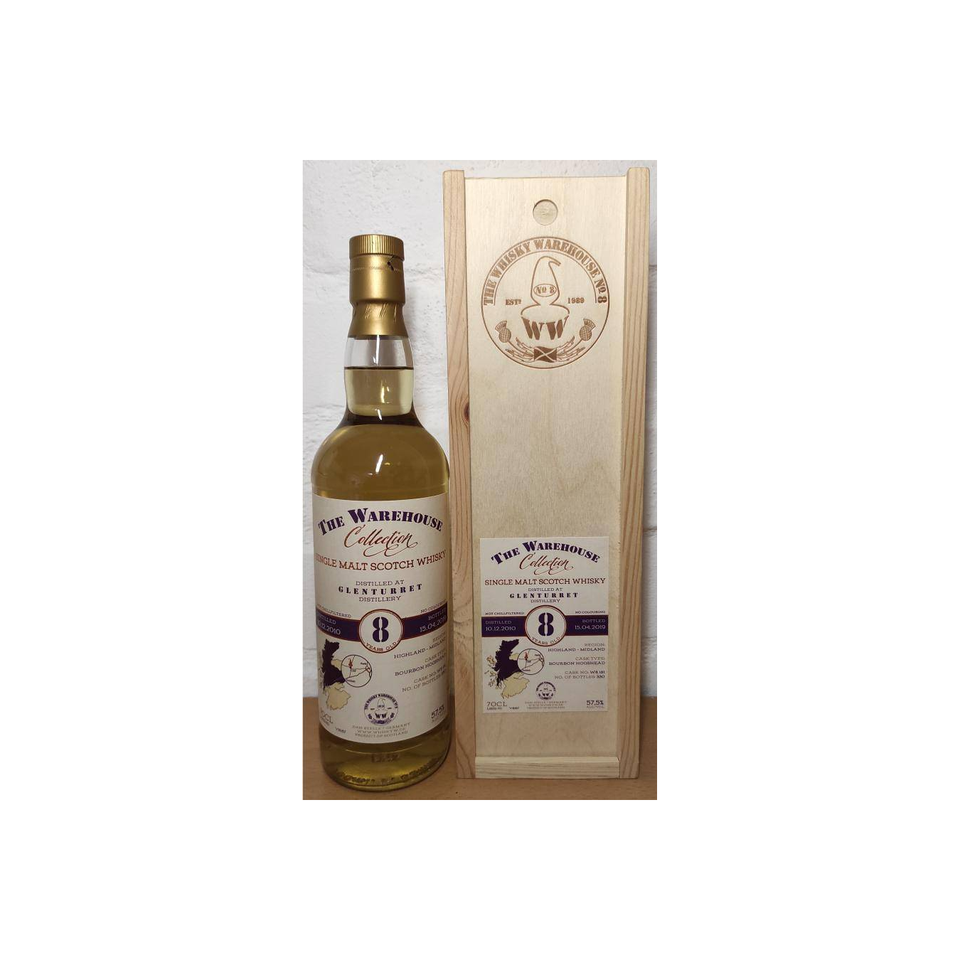 The Glenturret 2010 8 Years Single Malt Whisky 2