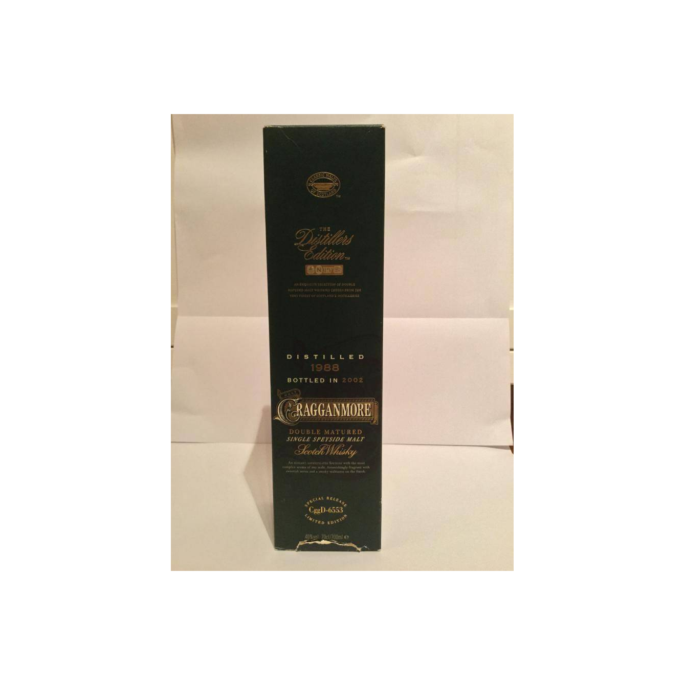 Cragganmore The Distillers Edition 1988 14 Years Single Malt Whisky 2