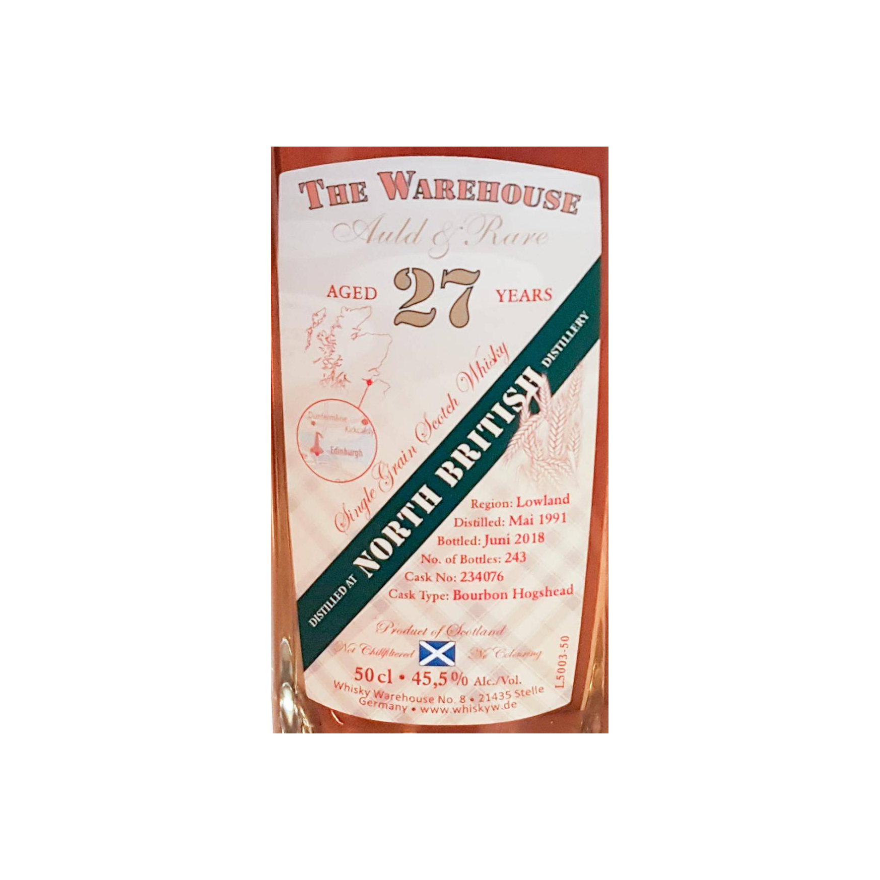 North British 1991 27 Years Single Grain Whisky 2