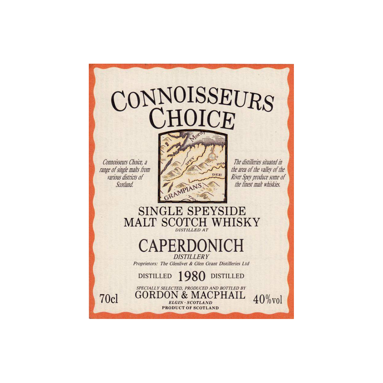 Caperdonich Connoisseurs Choice 1980 14 Years Single Malt Whisky 2