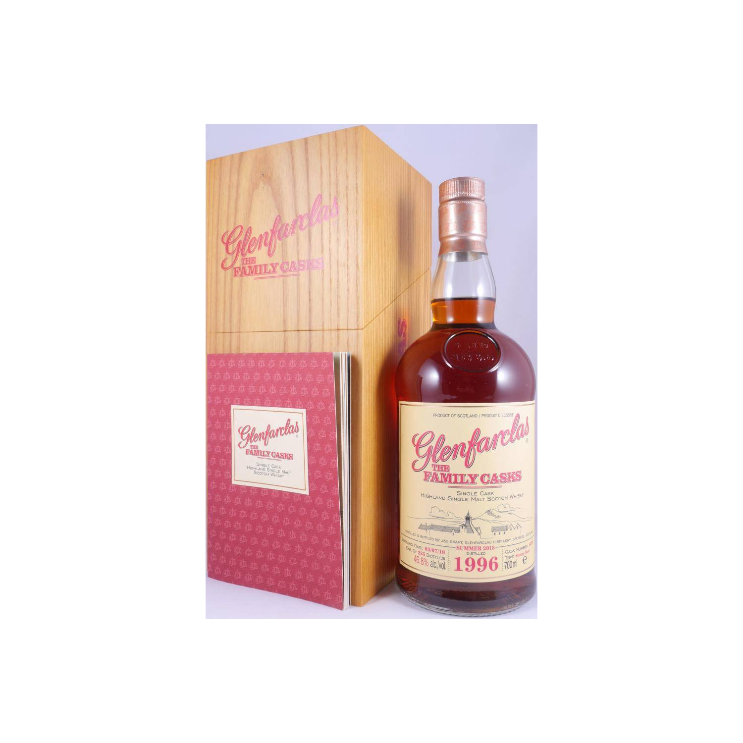 Glenfarclas 1996 22 Years Single Malt Whisky 2