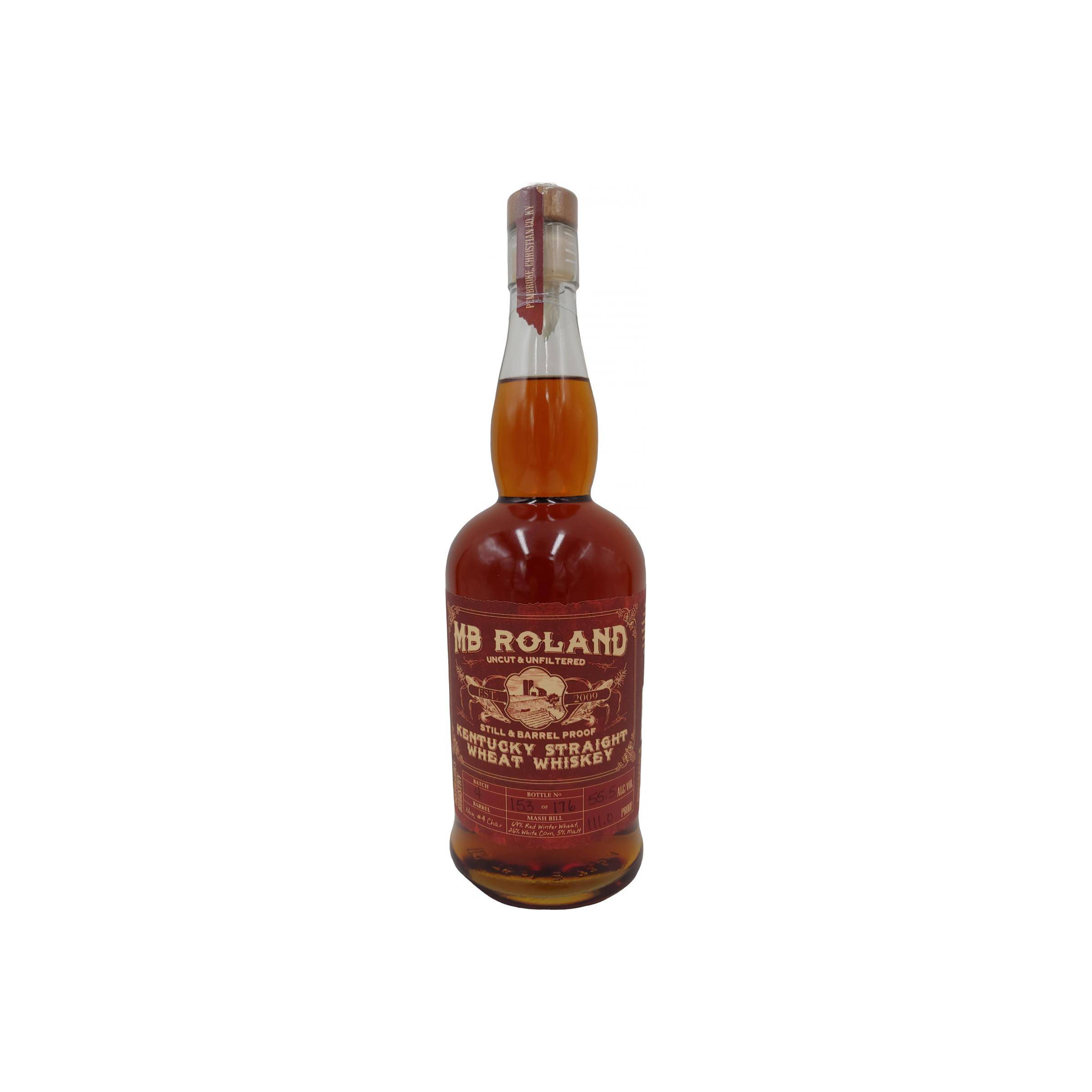 MB Roland Kentucky Straight Wheat Whiskey
