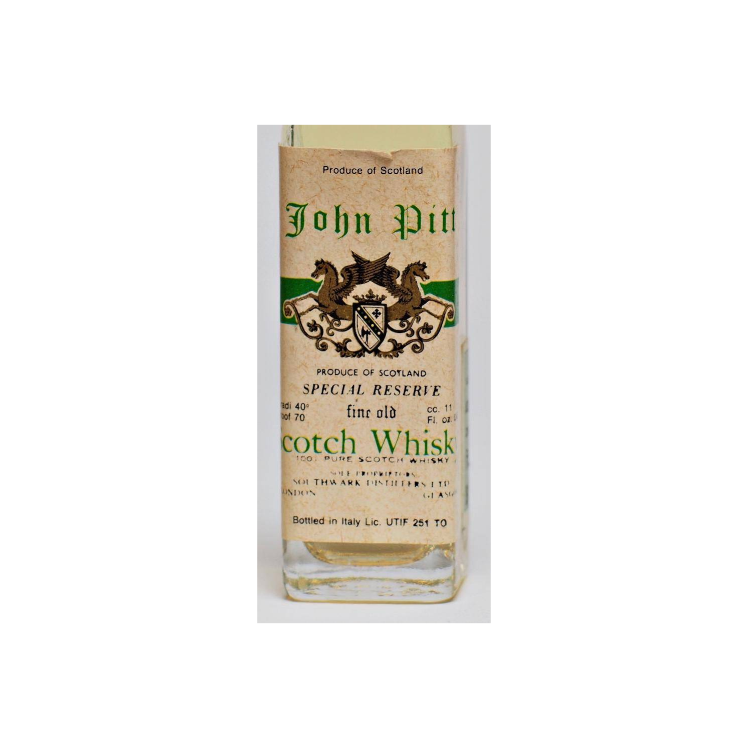 John Pitt Special Reserve 3