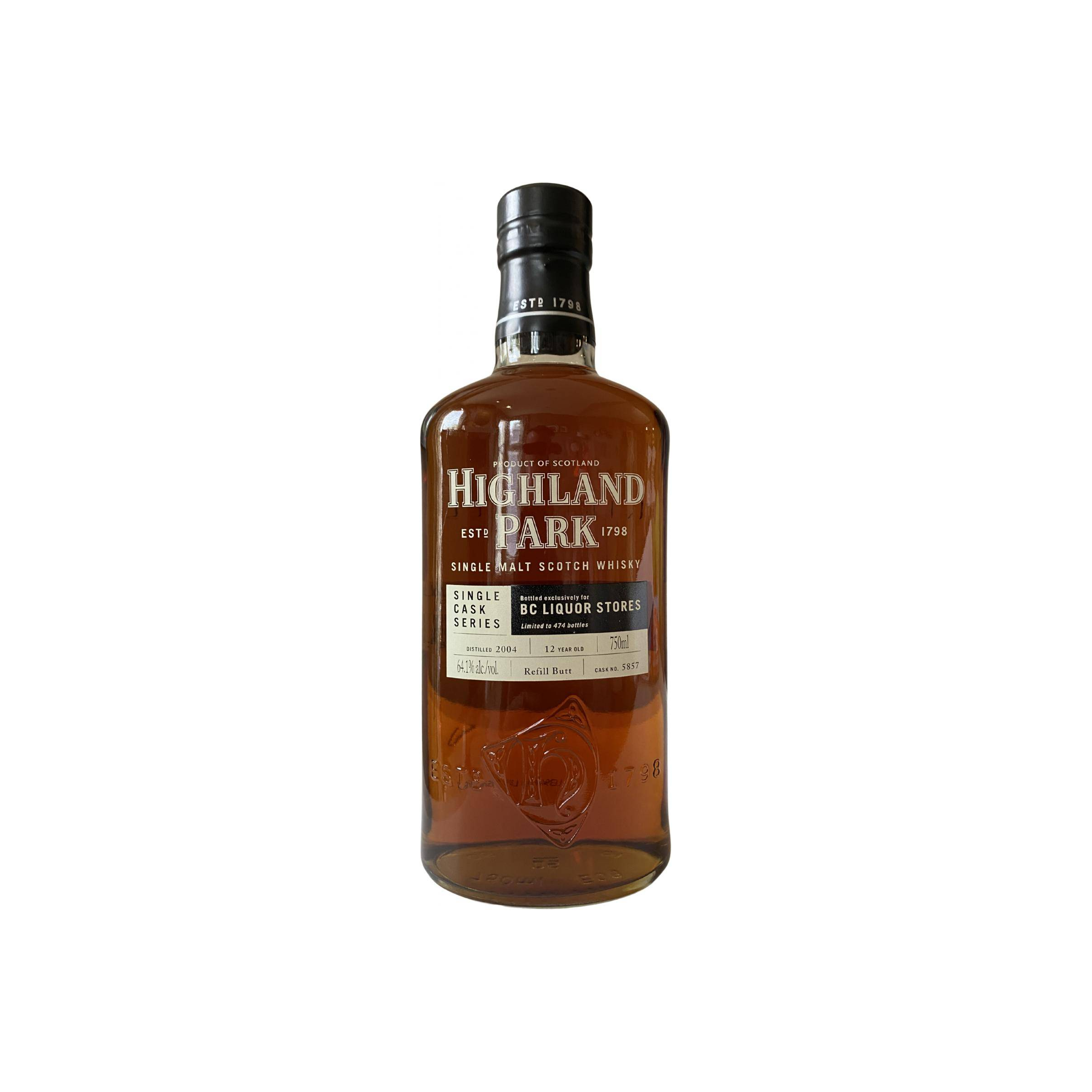 Highland Park Single Cask 2004 12 Years Single Malt Whisky