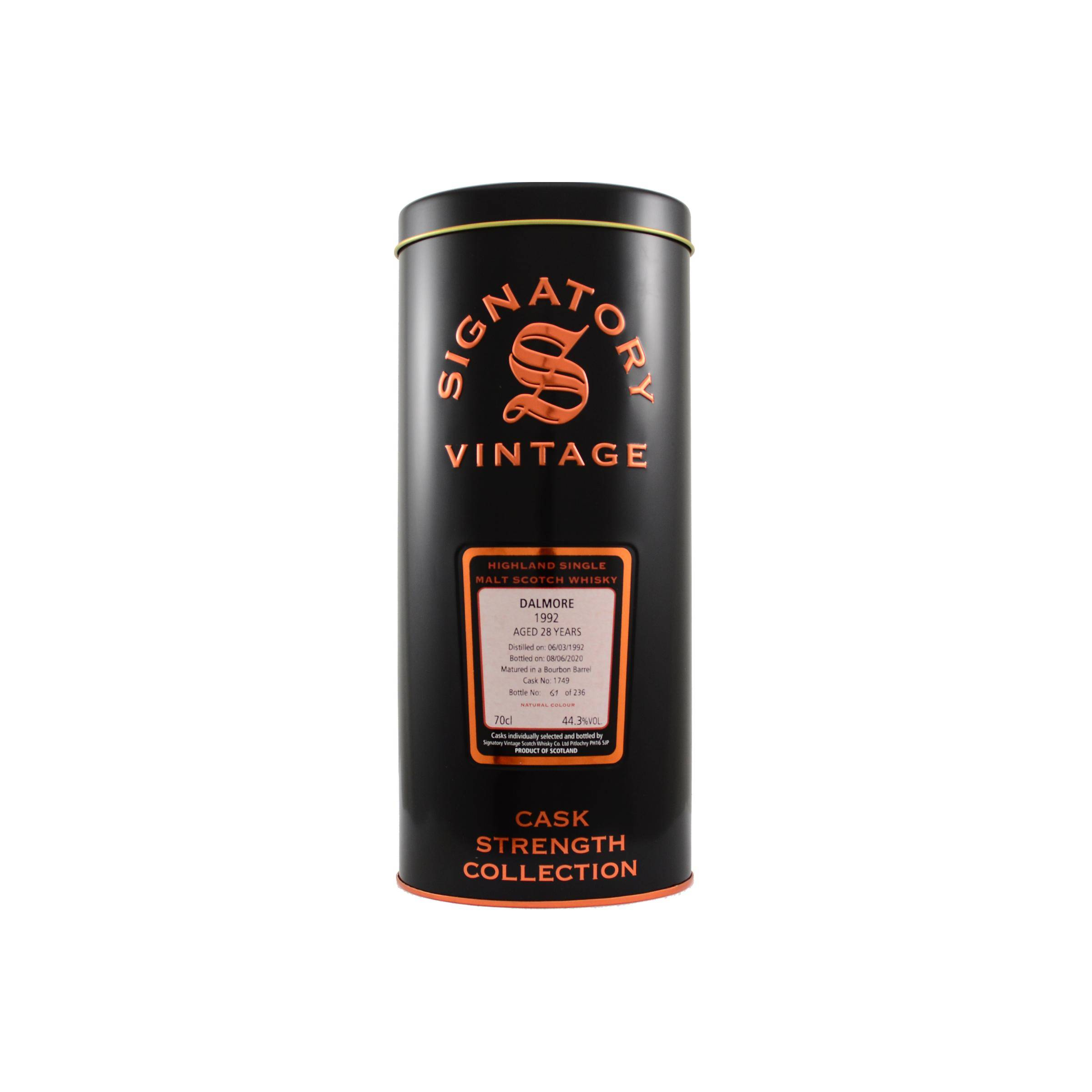 The Dalmore Cask Strength Collection 1992 28 Years Single Malt Whisky 2