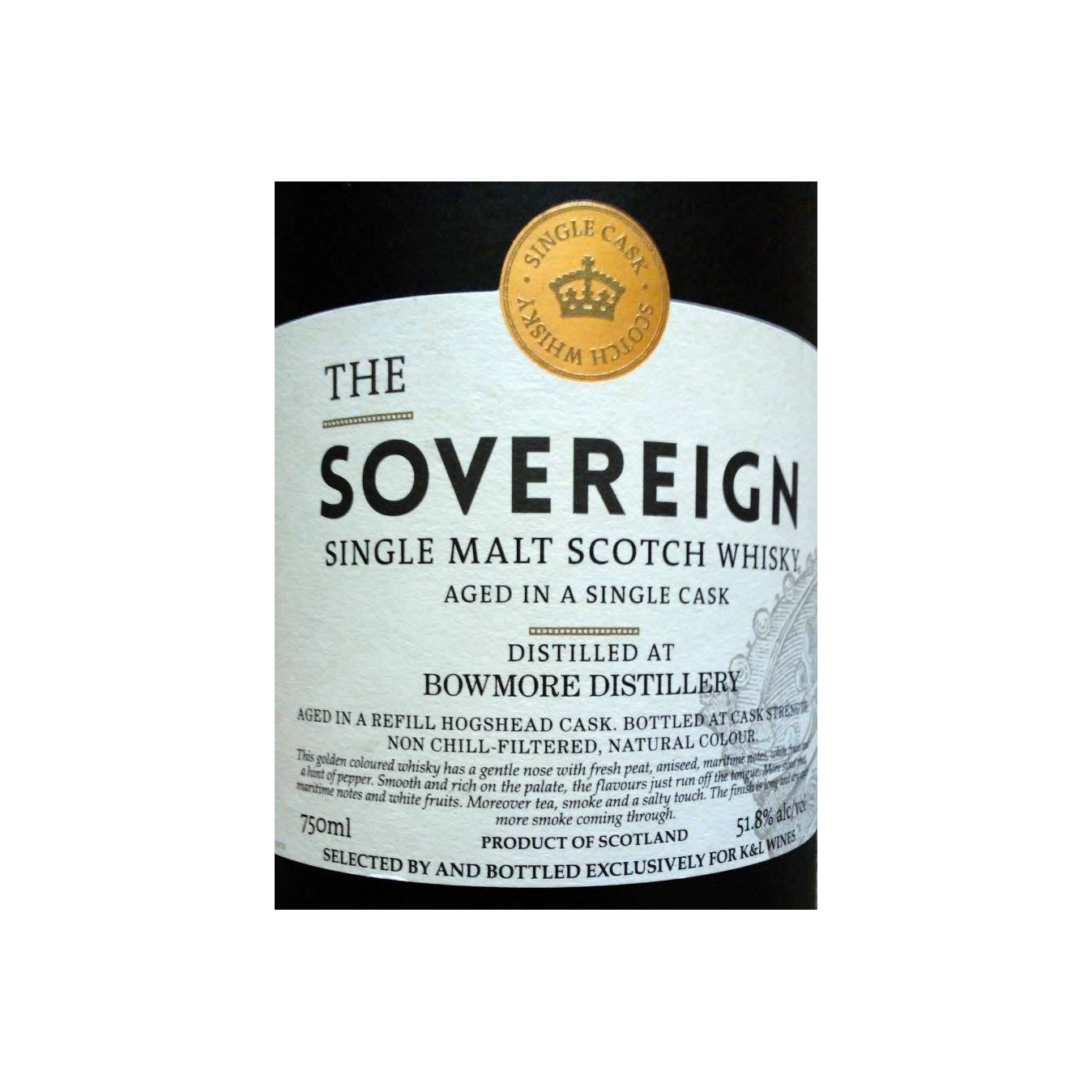 Bowmore 1995 22 Years Single Malt Whisky 2