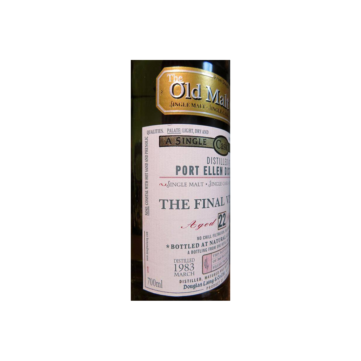 Port Ellen 1983 22 Years Single Malt Whisky