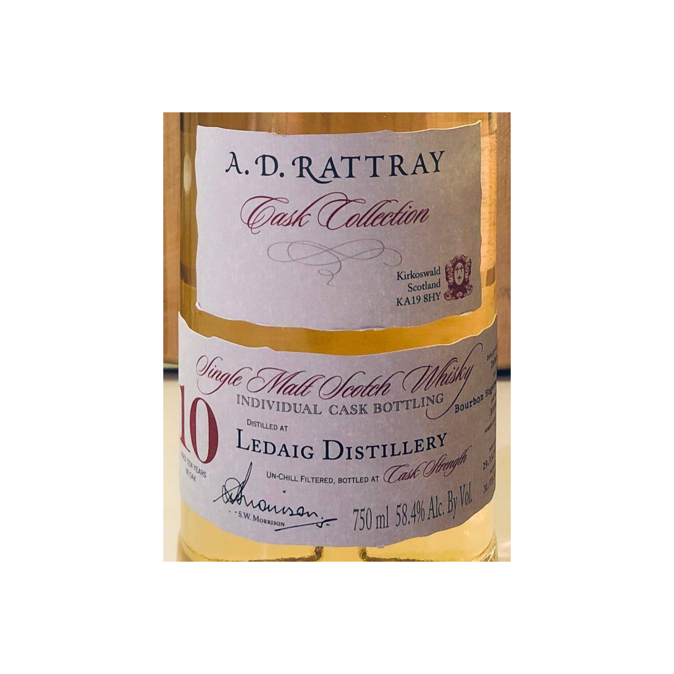 Tobermory Individual Cask Bottling 2007 10 Years Single Malt Whisky 2
