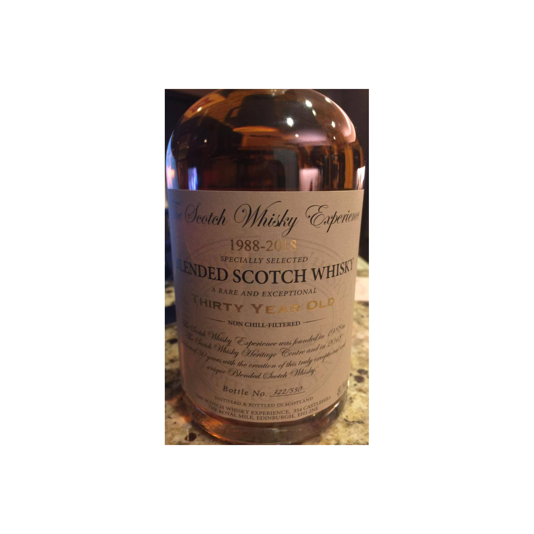 The Scotch Whisky Experience 30-year-old