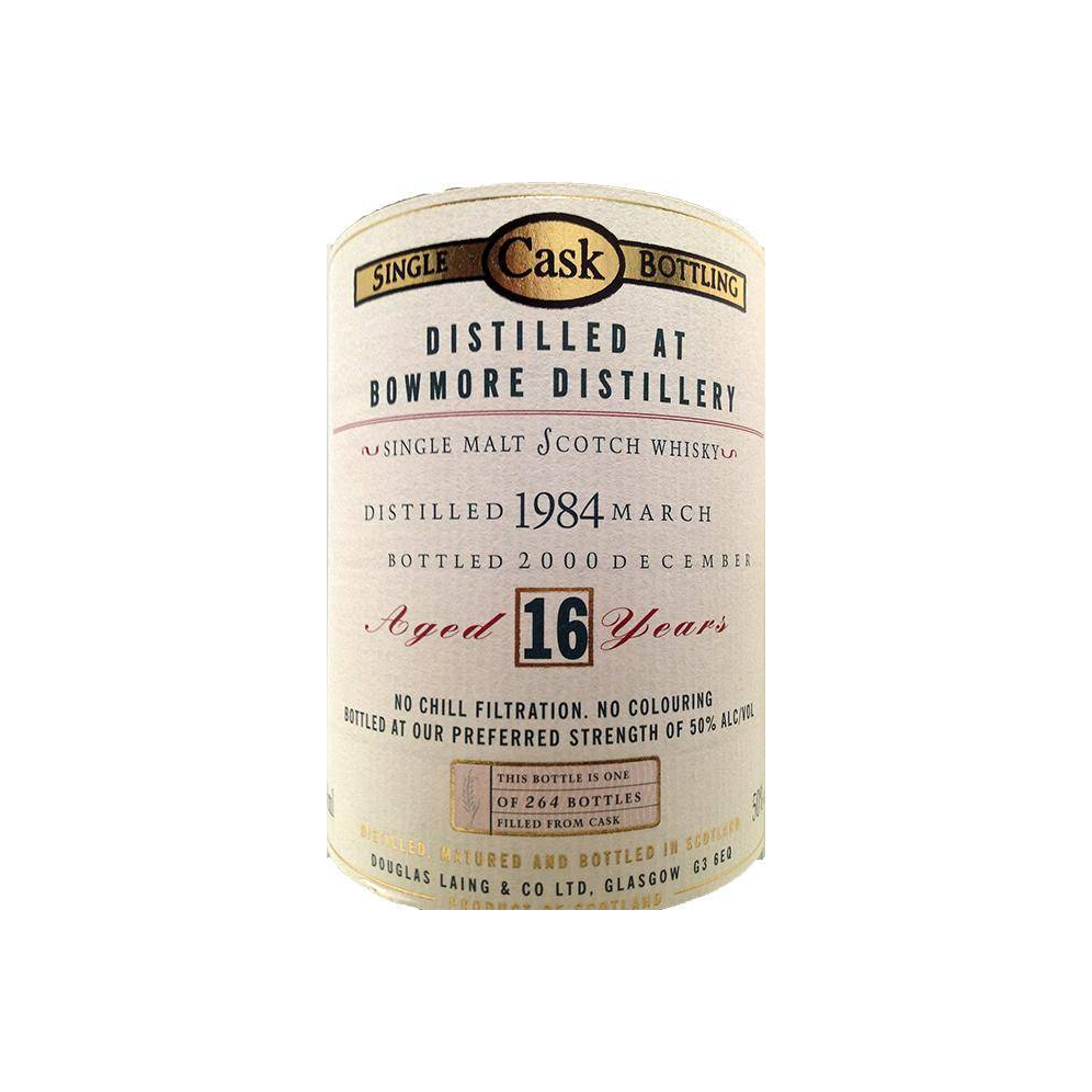 Bowmore Old Malt Cask 1984 16 Years Single Malt Whisky 2