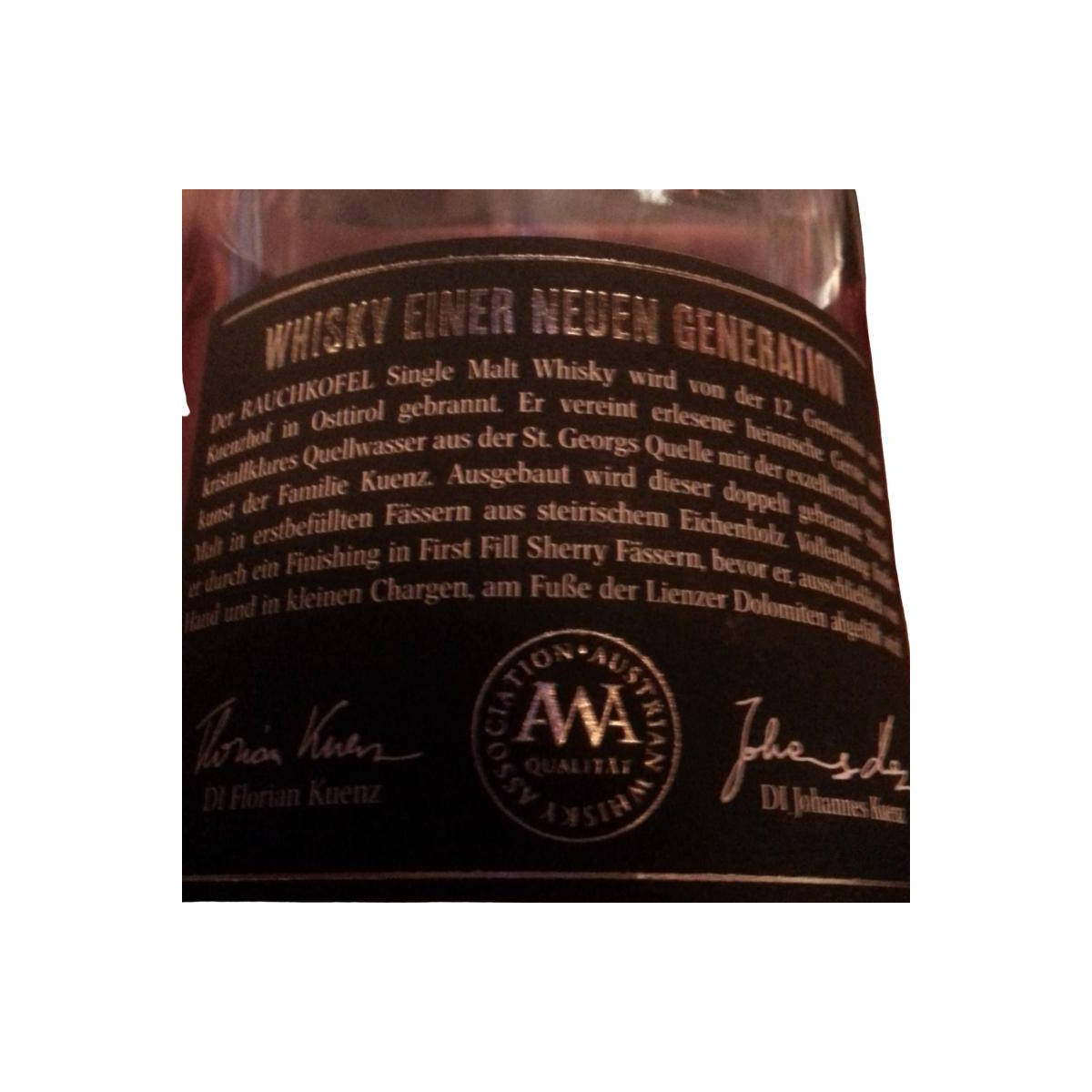 Rauchkofel Sherry Cask Finished 2