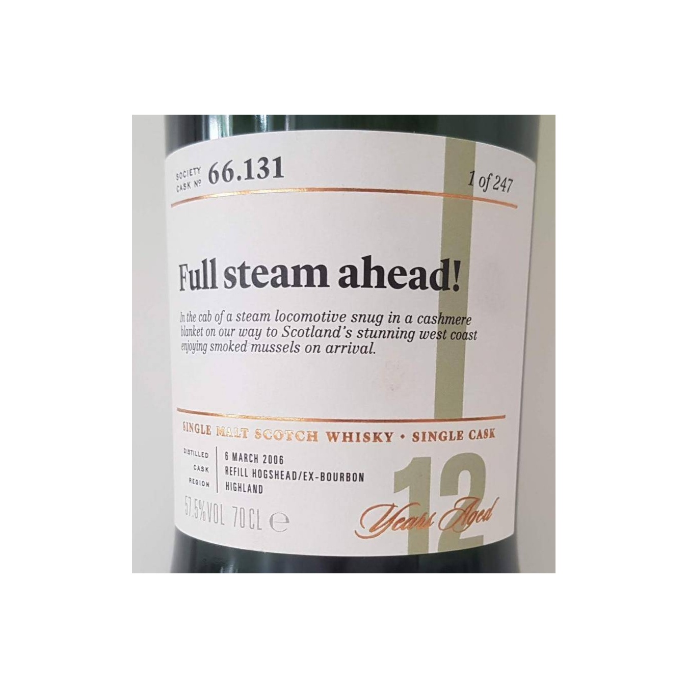 The Scotch Malt Whisky Society 2006 12 Years Single Malt Whisky 2