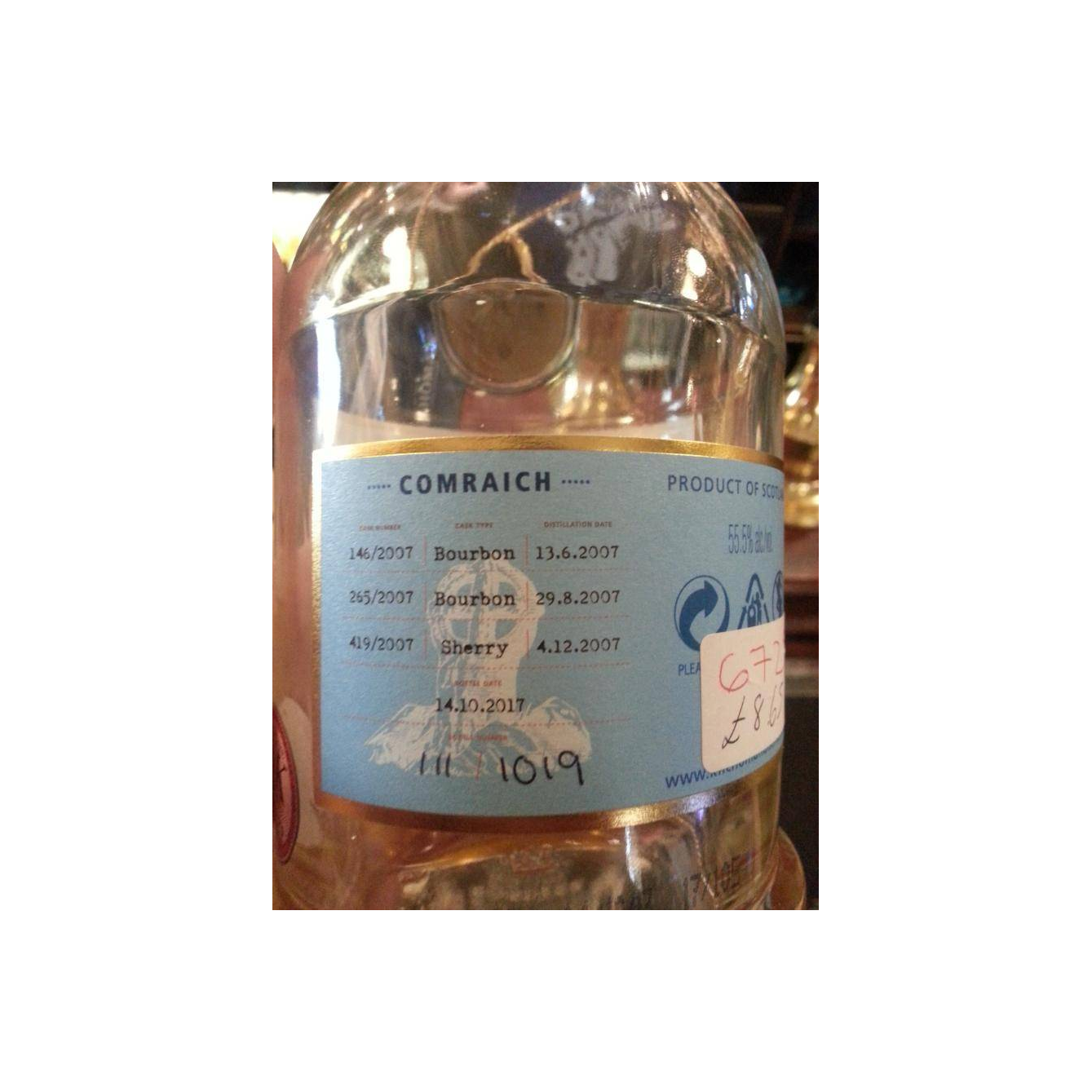 Kilchoman 2007 10 Years Single Malt Whisky