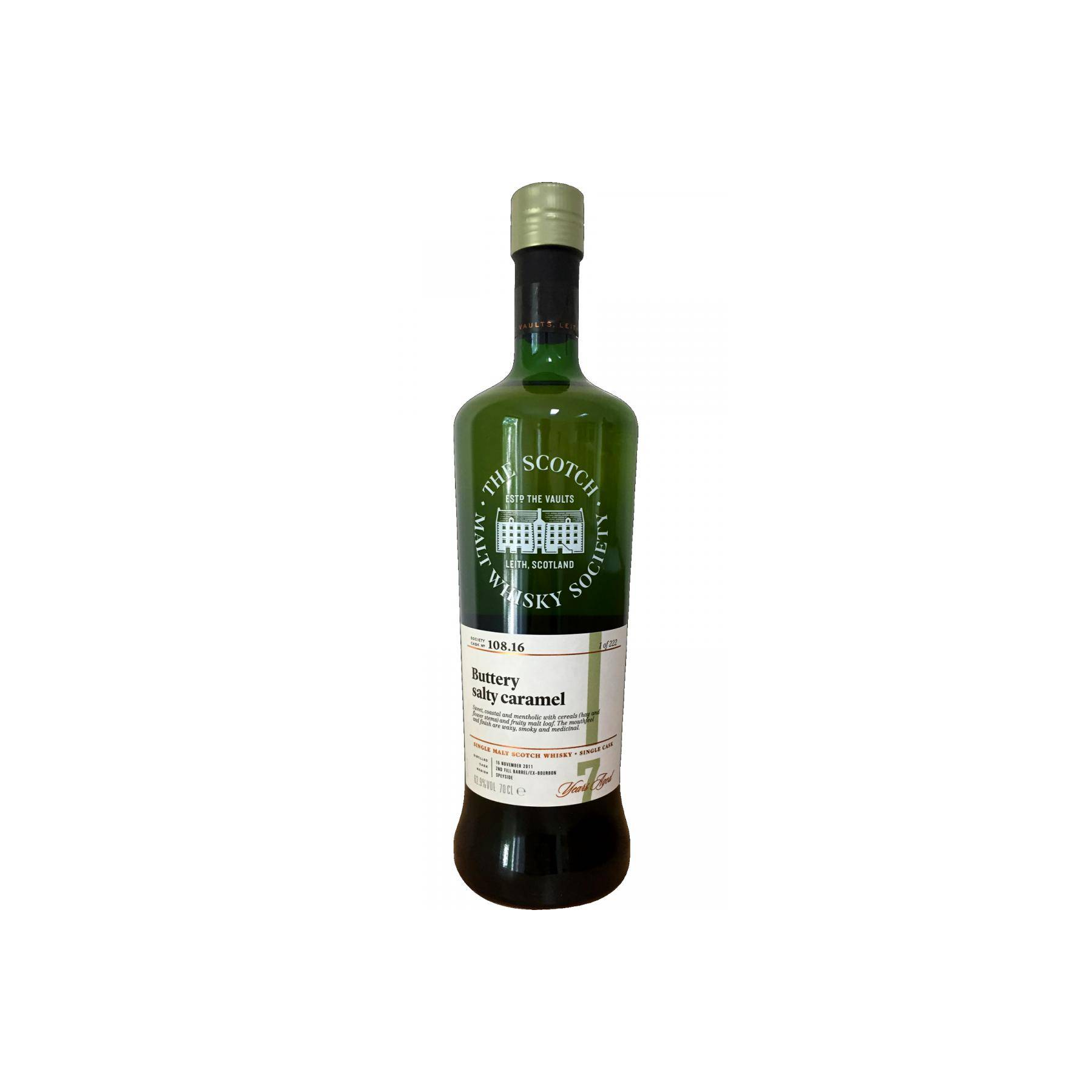 The Scotch Malt Whisky Society 2011 7 Years Single Malt Whisky