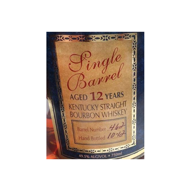 Brooks Single Cask 12 Years Bourbon Whisky