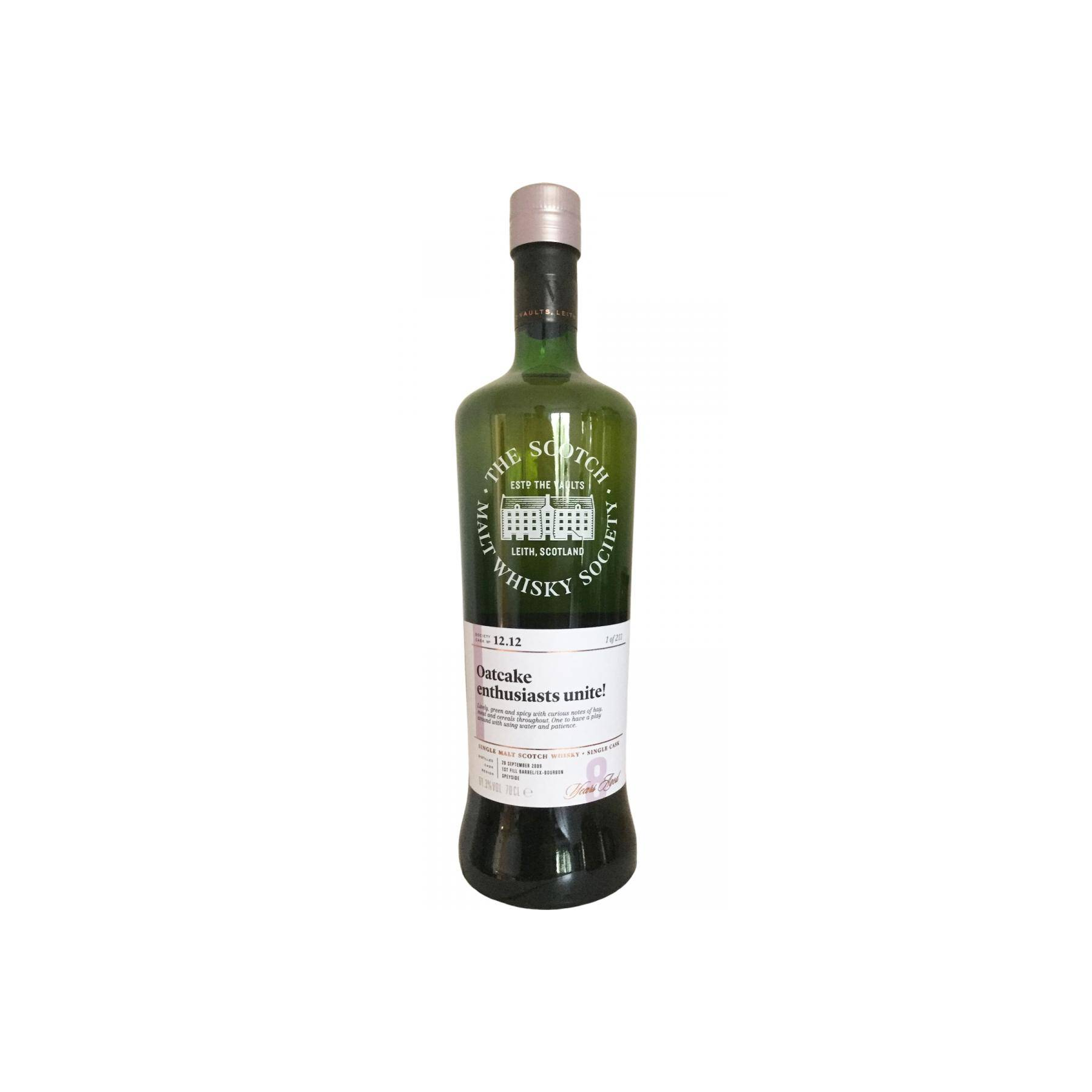 The Scotch Malt Whisky Society 2009 8 Years Single Malt Whisky