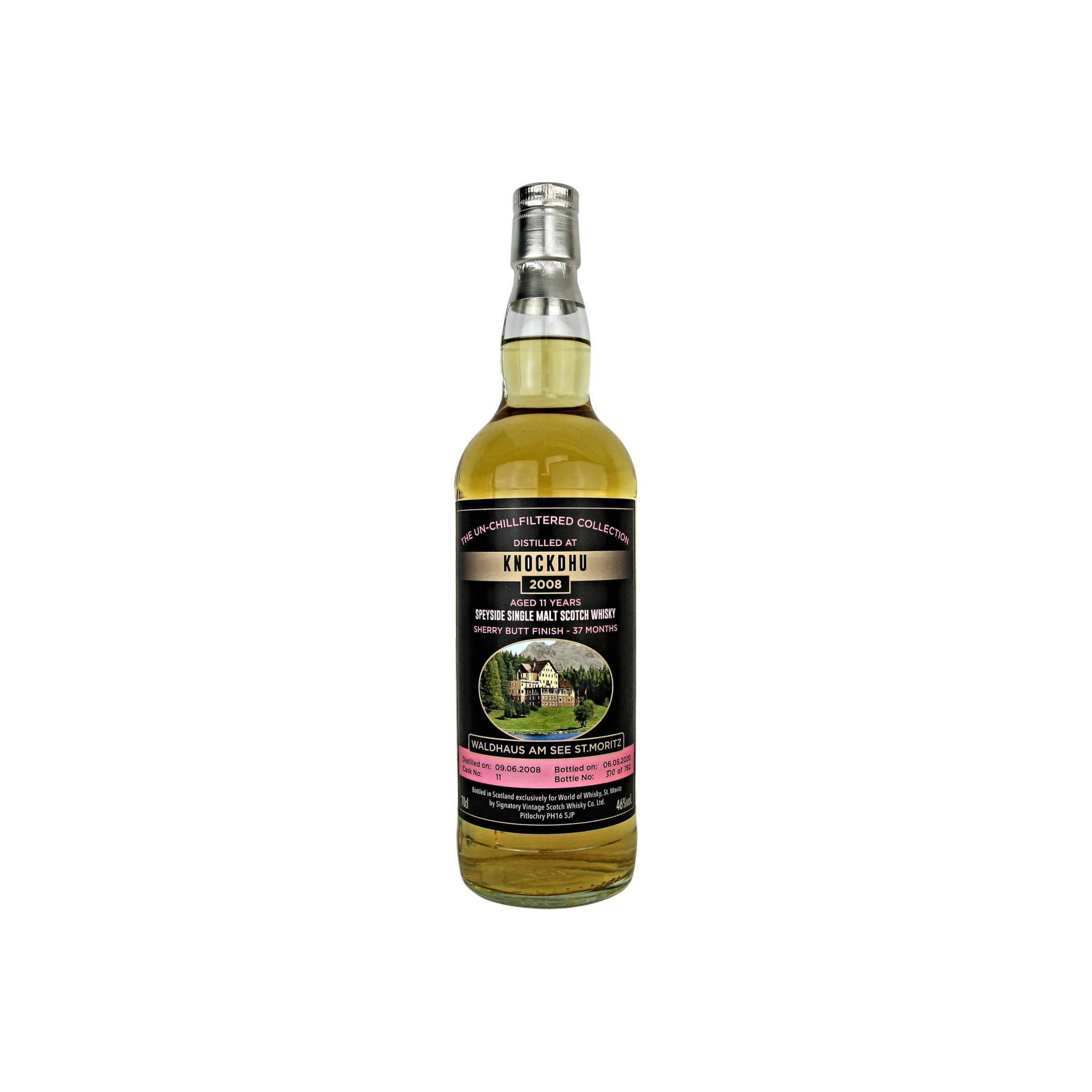 The Knockdhu 2008 11 Years Single Malt Whisky