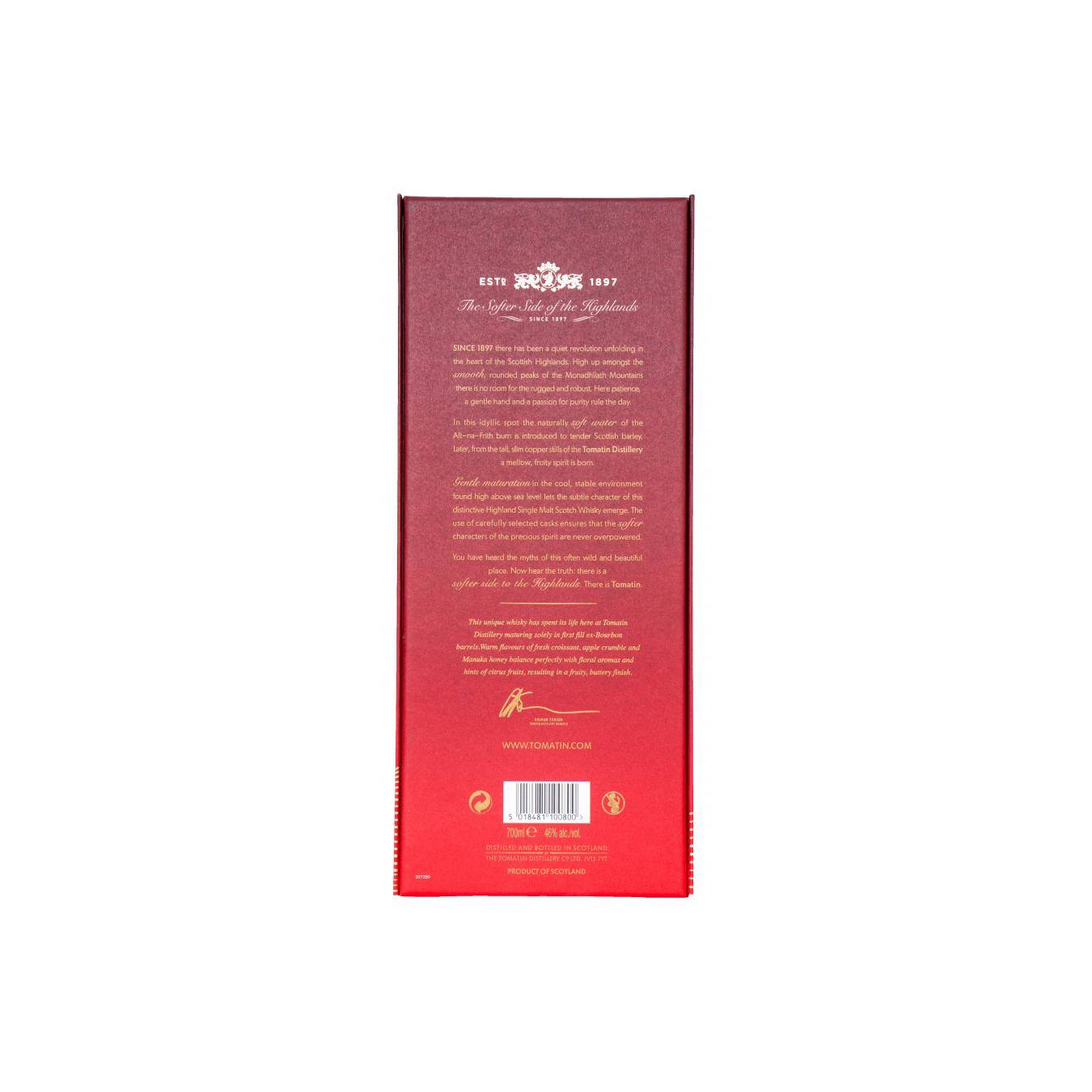 Tomatin 21 Years Single Malt Whisky 3