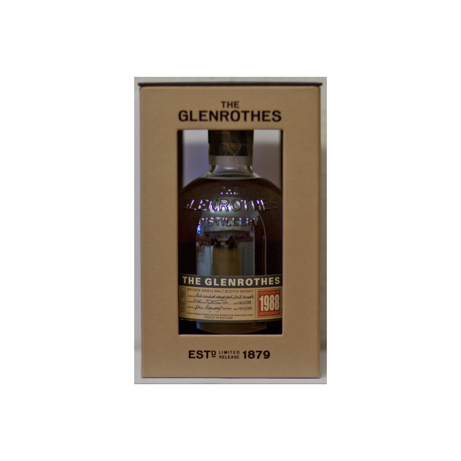 The Glenrothes 1988 22 Years Single Malt Whisky 3