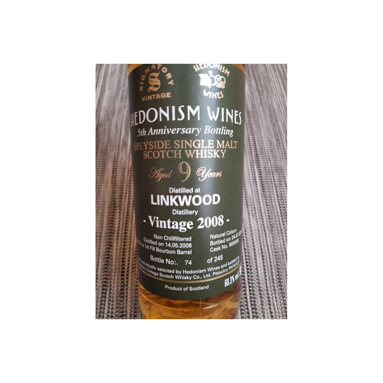Linkwood 2008 9 Years Single Malt Whisky 2
