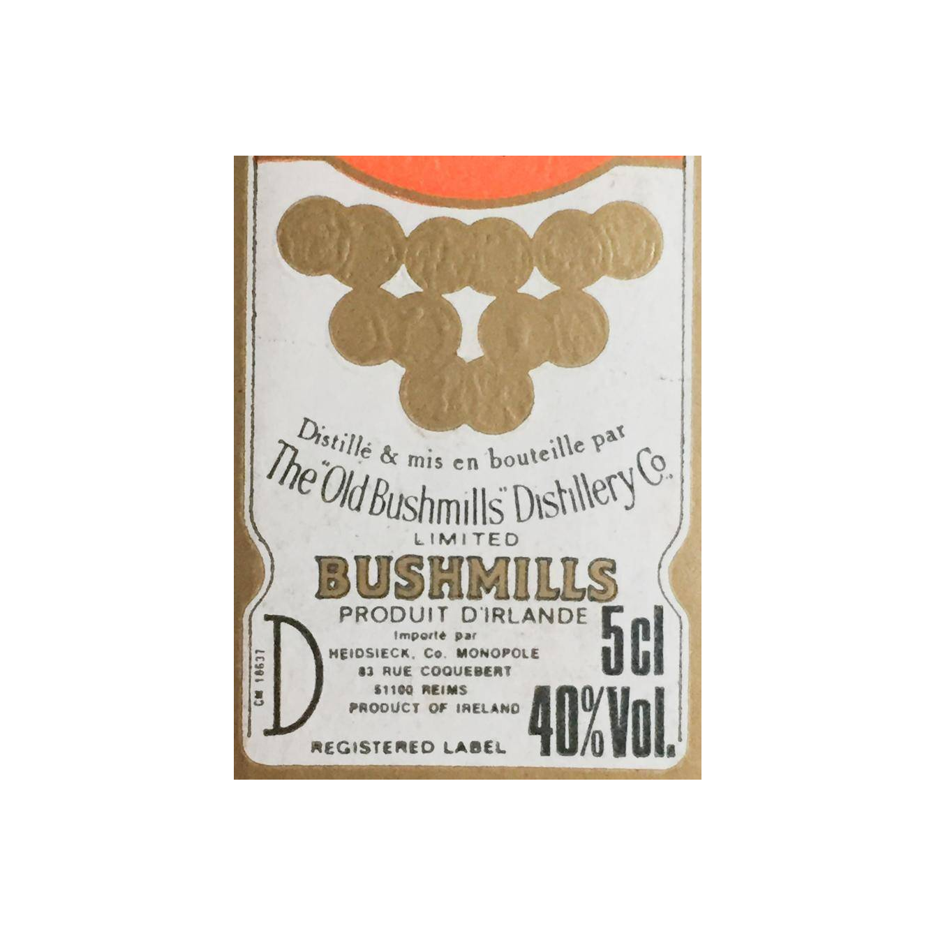 Bushmills Blended Whisky 3