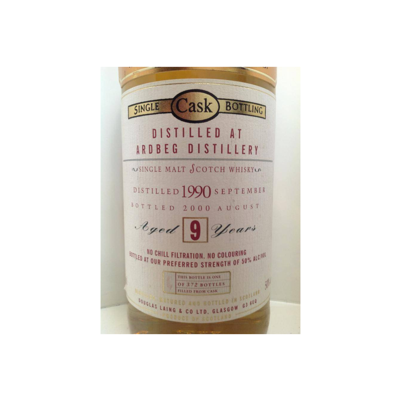 Ardbeg Old Malt Cask 1990 9 Years Single Malt Whisky 2