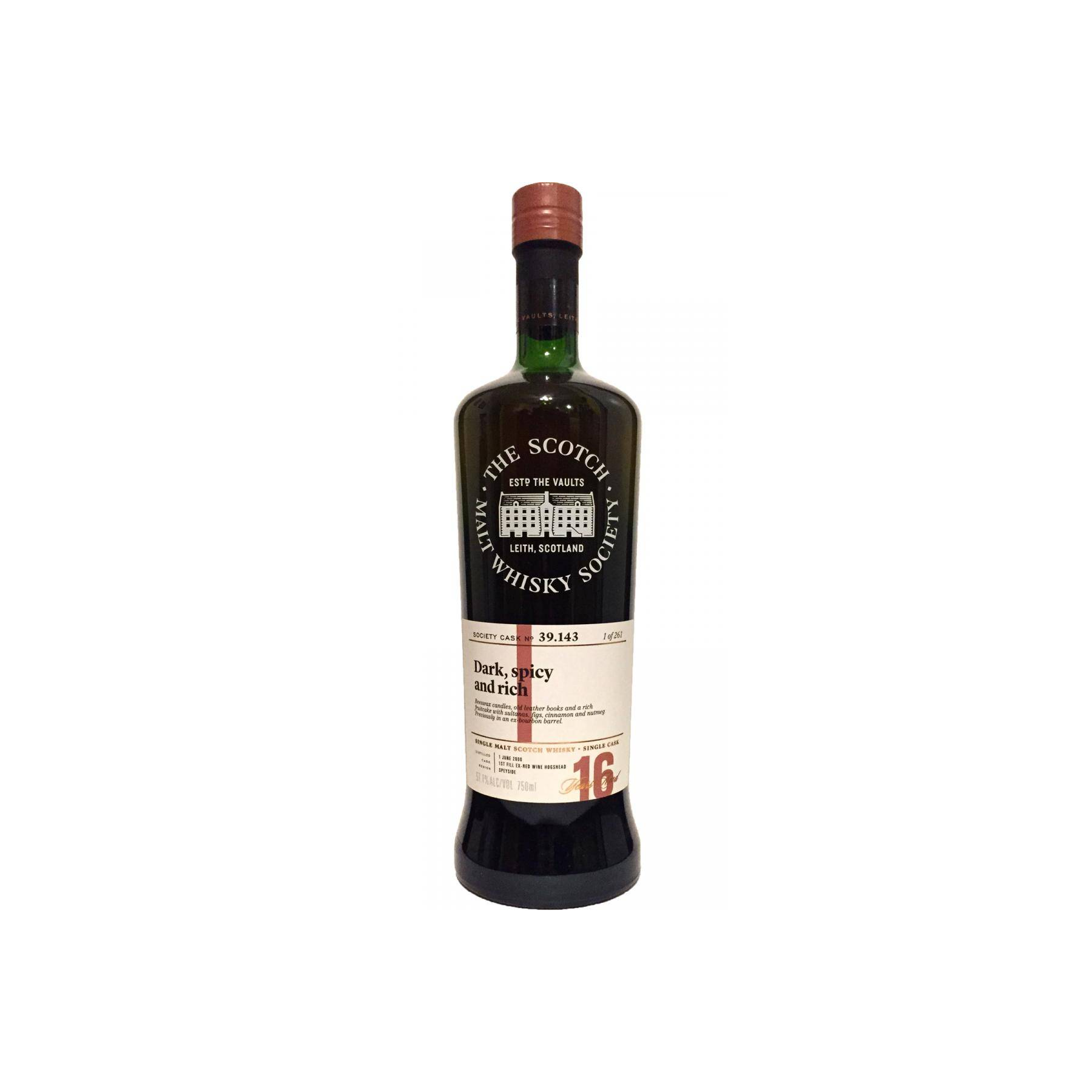The Scotch Malt Whisky Society 2000 16 Years Single Malt Whisky