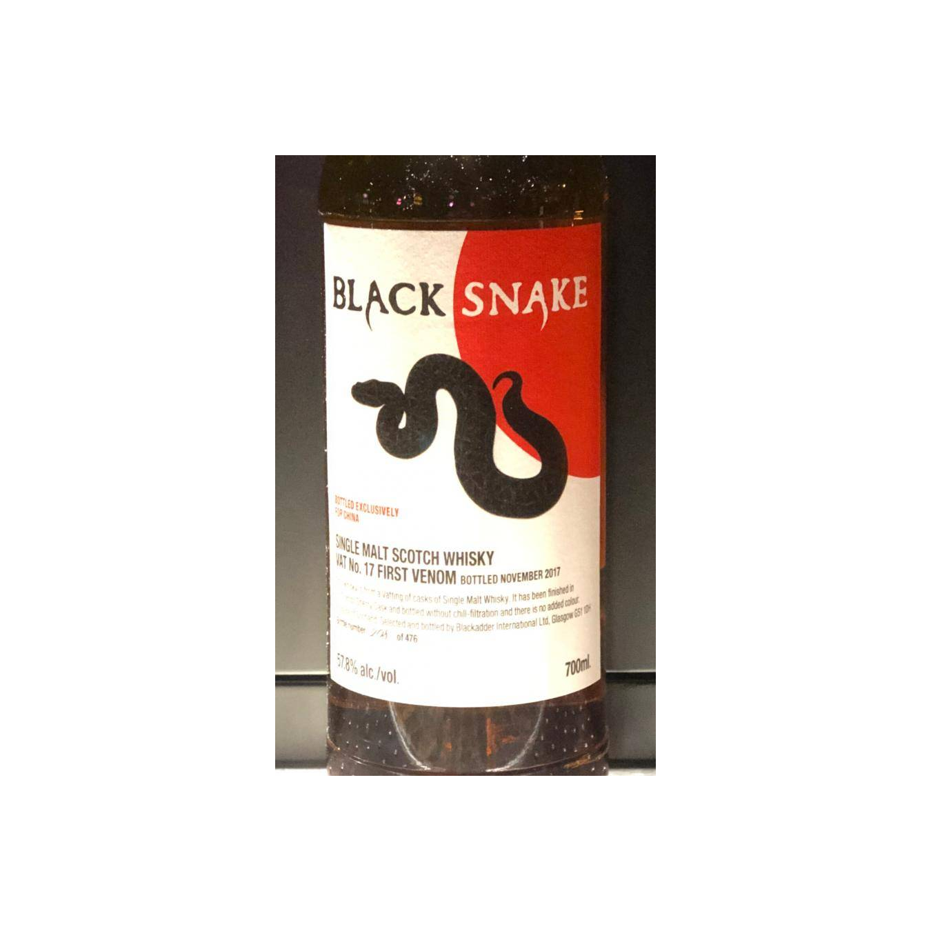 Blackadder Single Malt Whisky