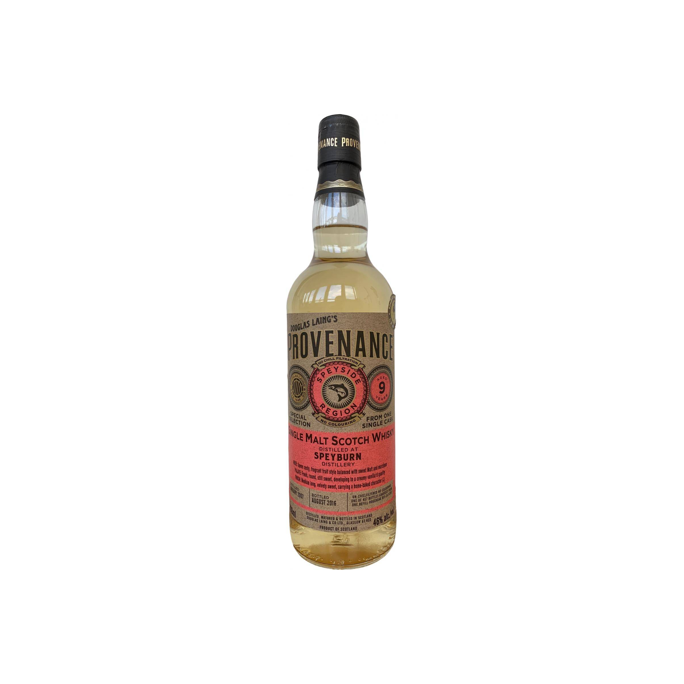 Spey 2007 9 Years Single Malt Whisky