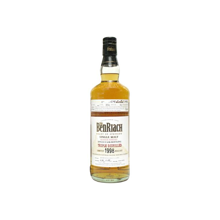 BenRiach Individual Cask Bottling 1998 9 Years Single Malt Whisky
