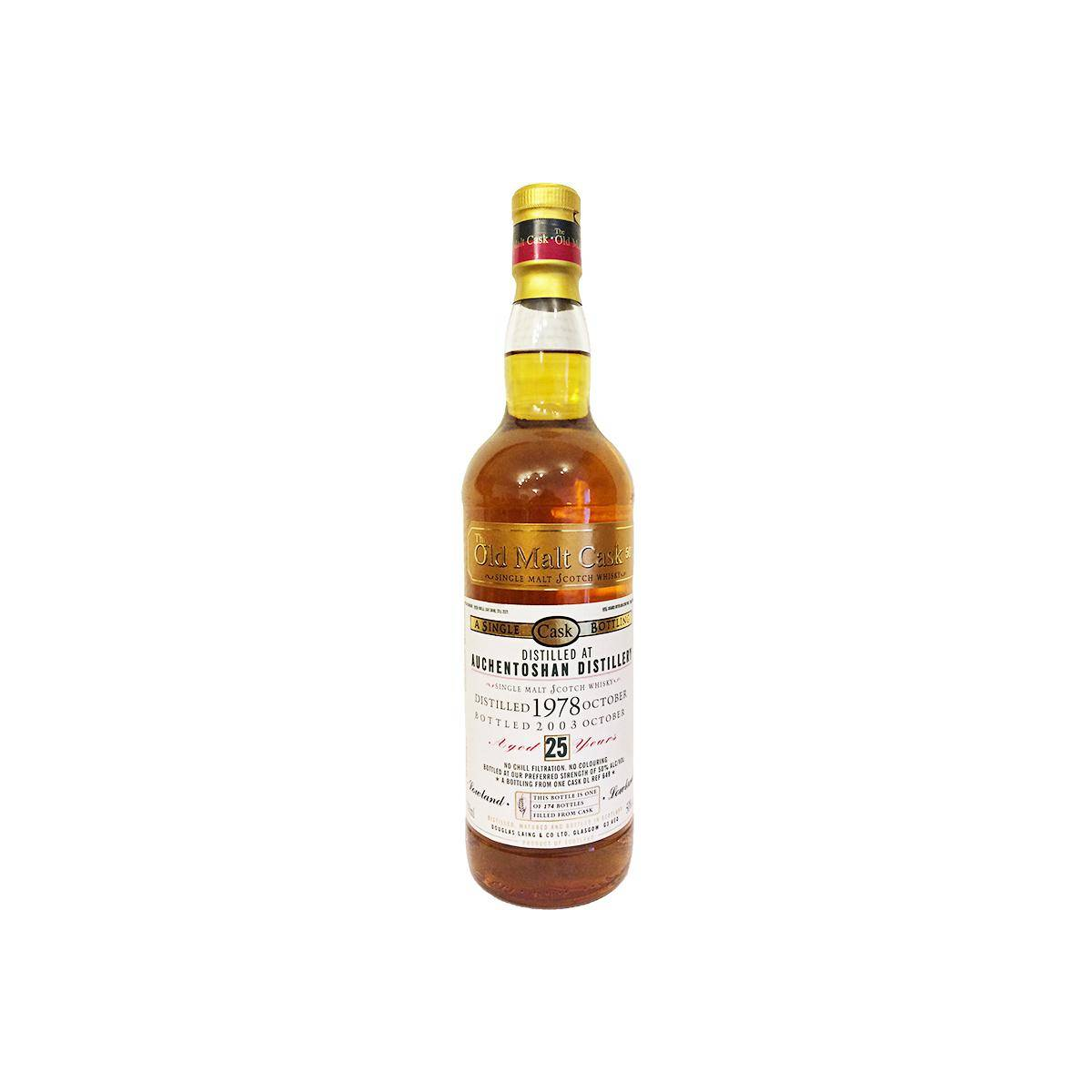 Auchentoshan Old Malt Cask 1978 25 Years Single Malt Whisky 2