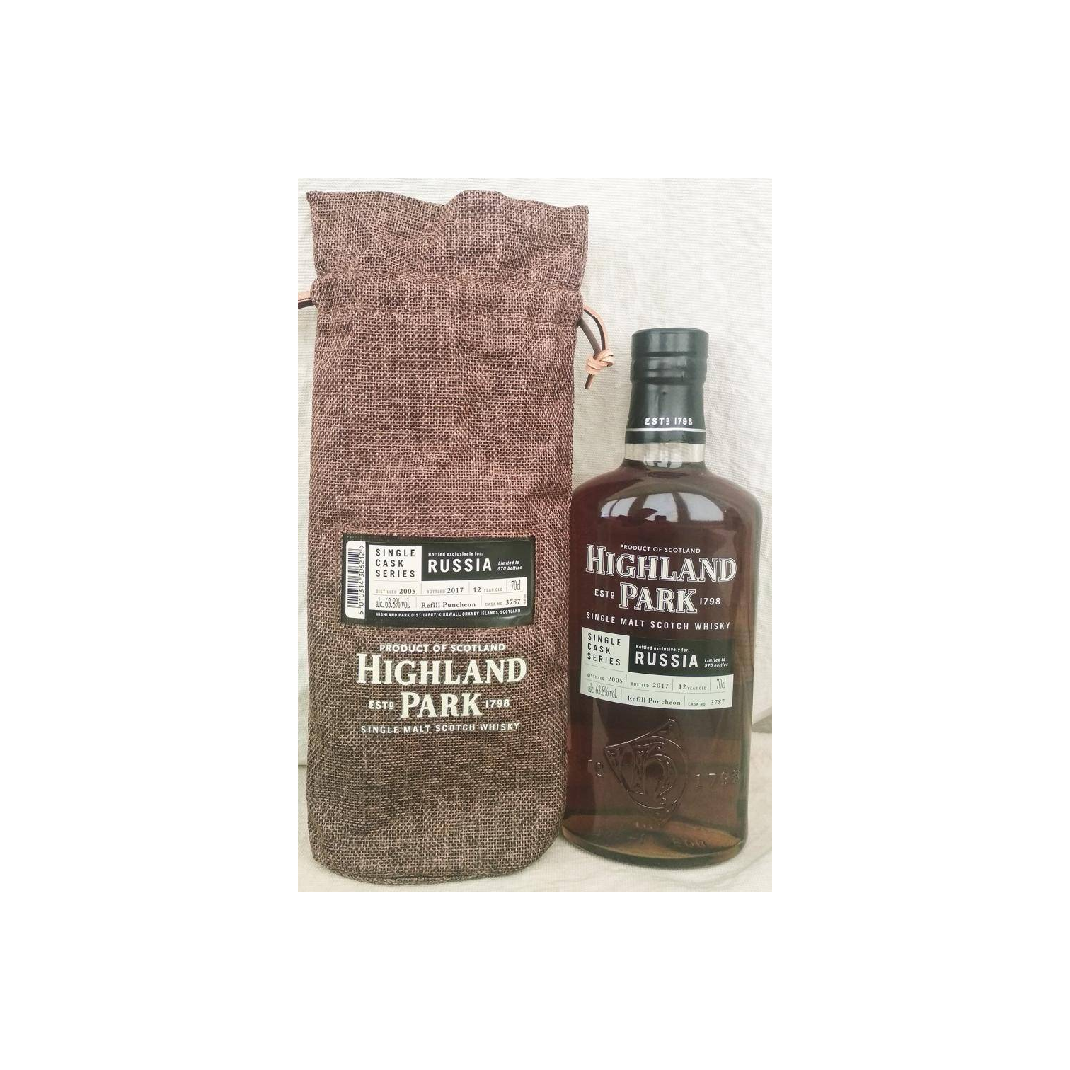 Highland Park Single Cask 2005 12 Years Single Malt Whisky 3