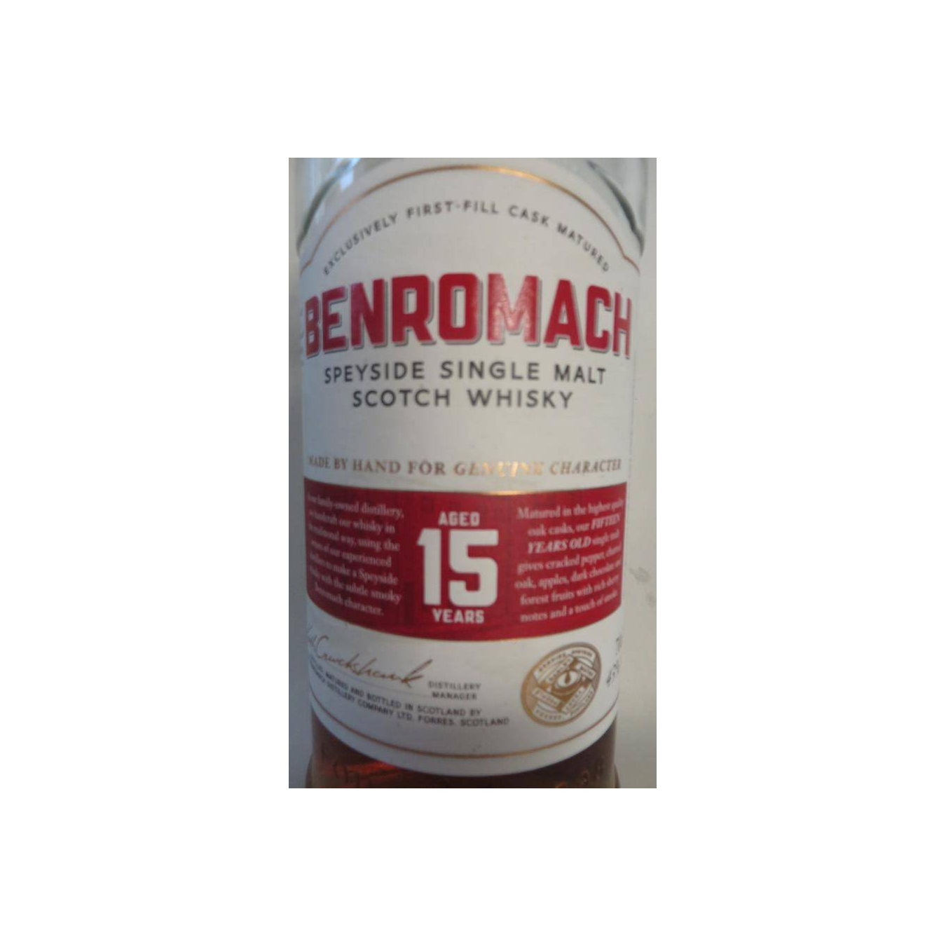 Benromach 15 Years Single Malt Whisky 3