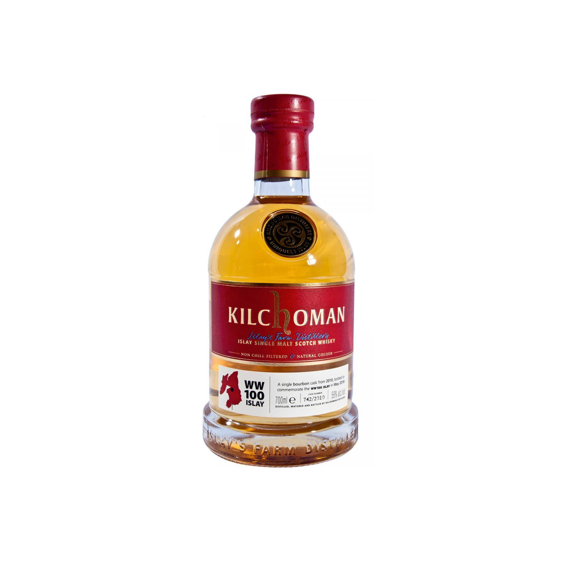 Kilchoman 2010 8 Years Single Malt Whisky