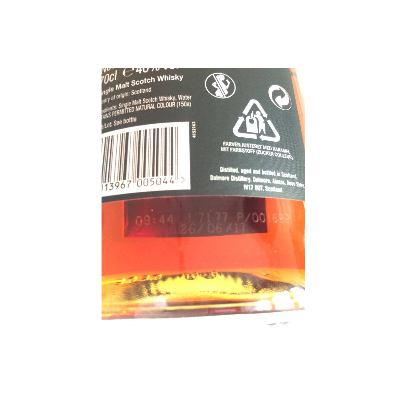 The Dalmore Single Malt Whisky 2