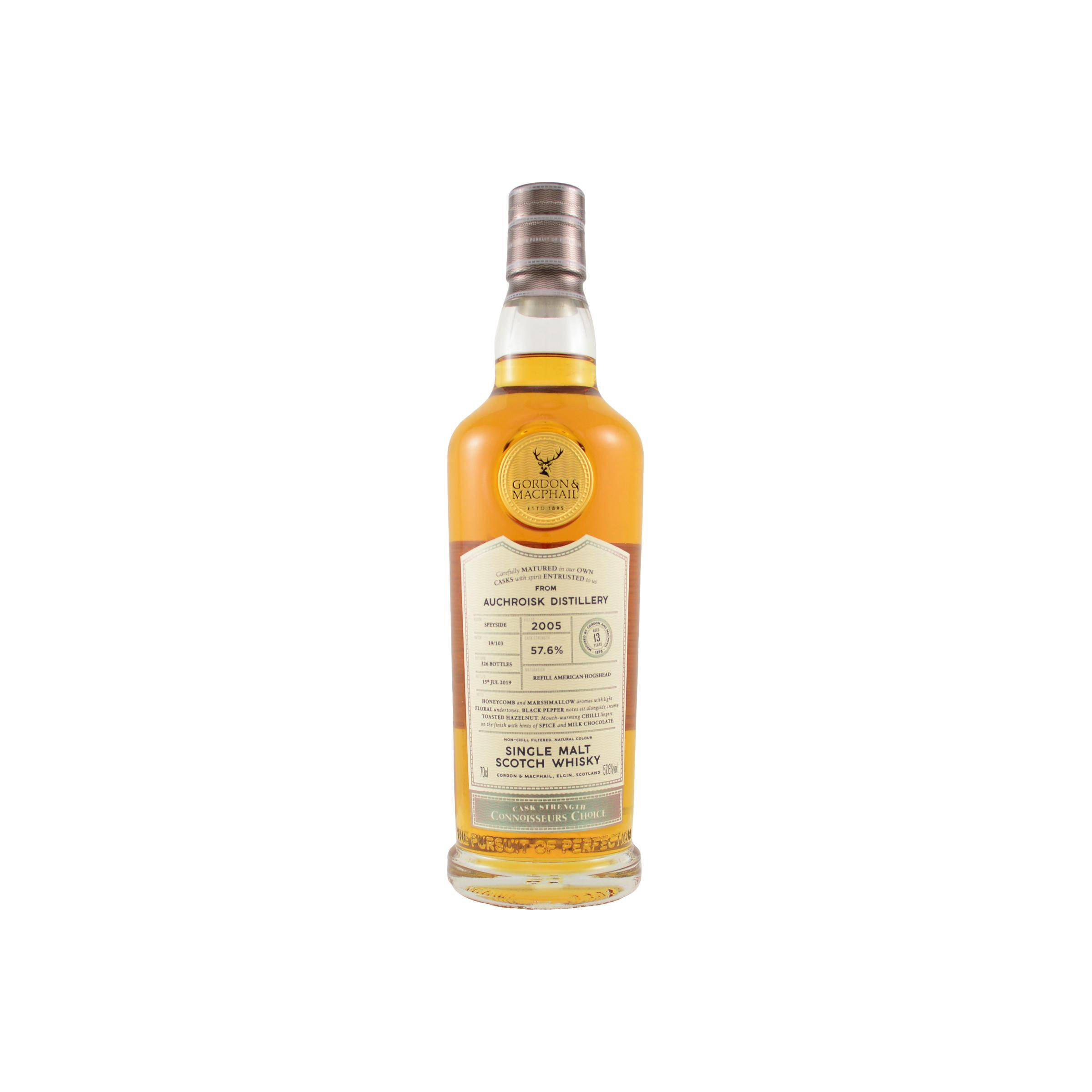 Auchroisk Connoisseurs Choice - Cask Strength 2005 13 Years Single Malt Whisky
