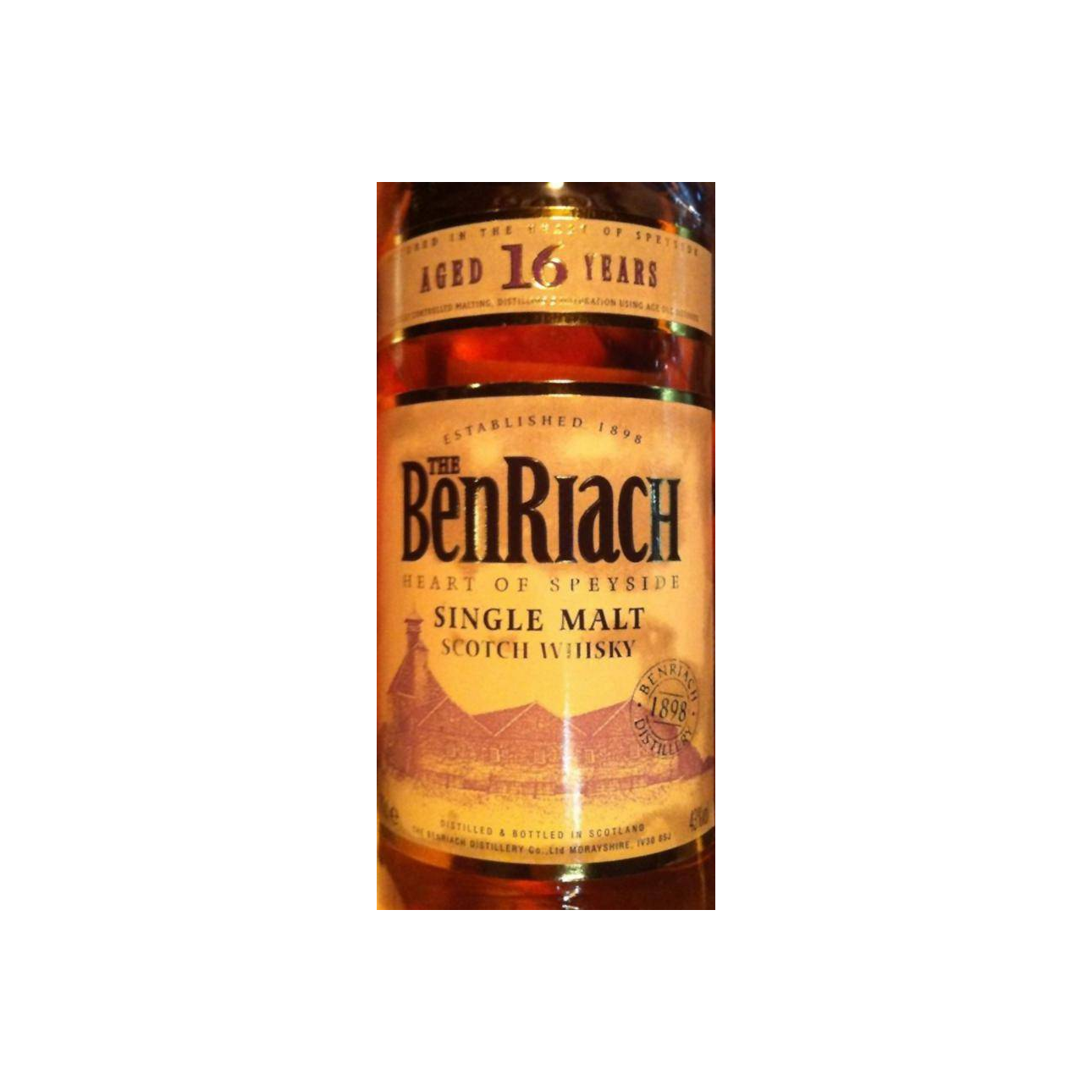 BenRiach 16 Years Single Malt Whisky 2